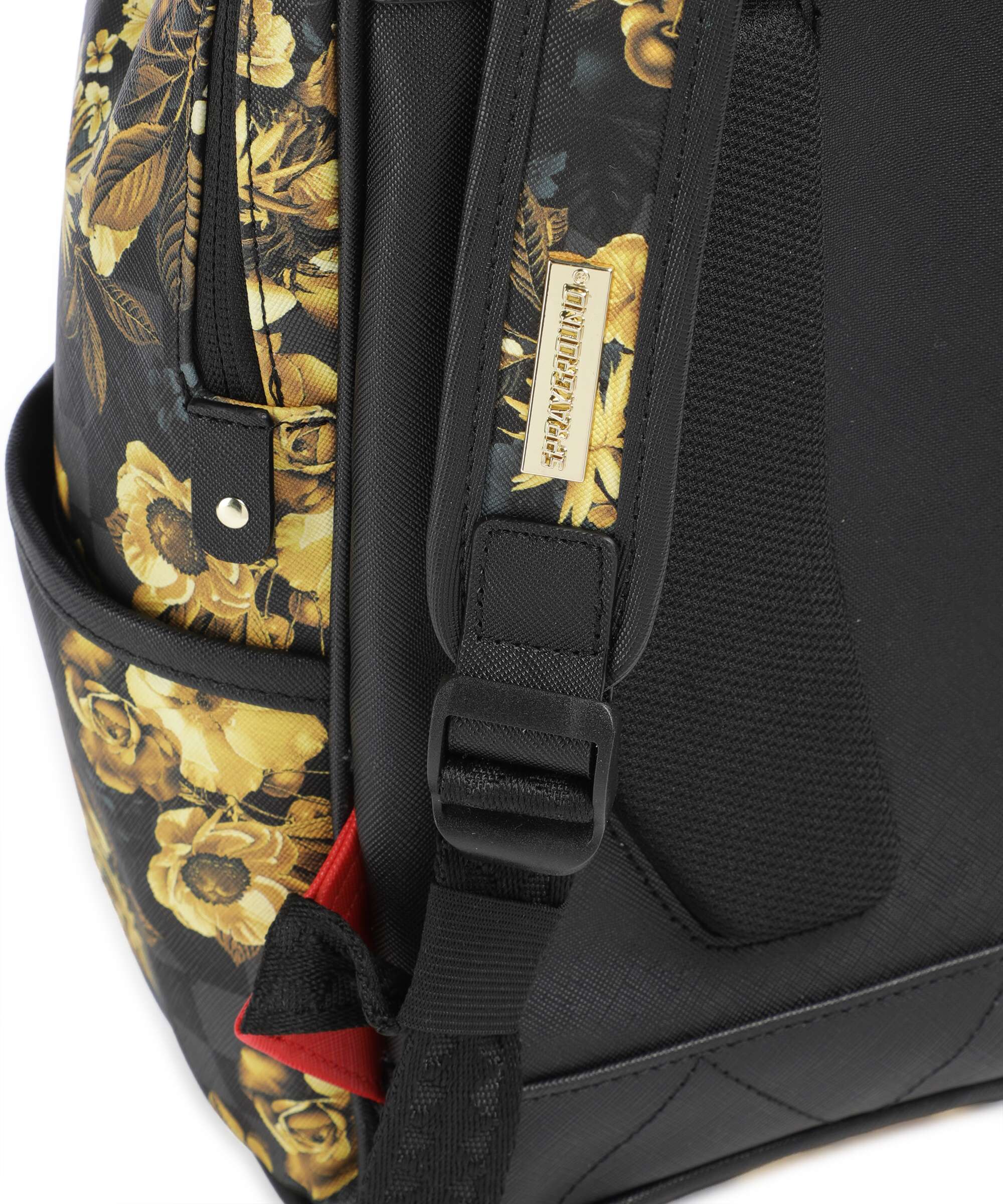 Sprayground Gold Floral Remix Plecak black - Image 4