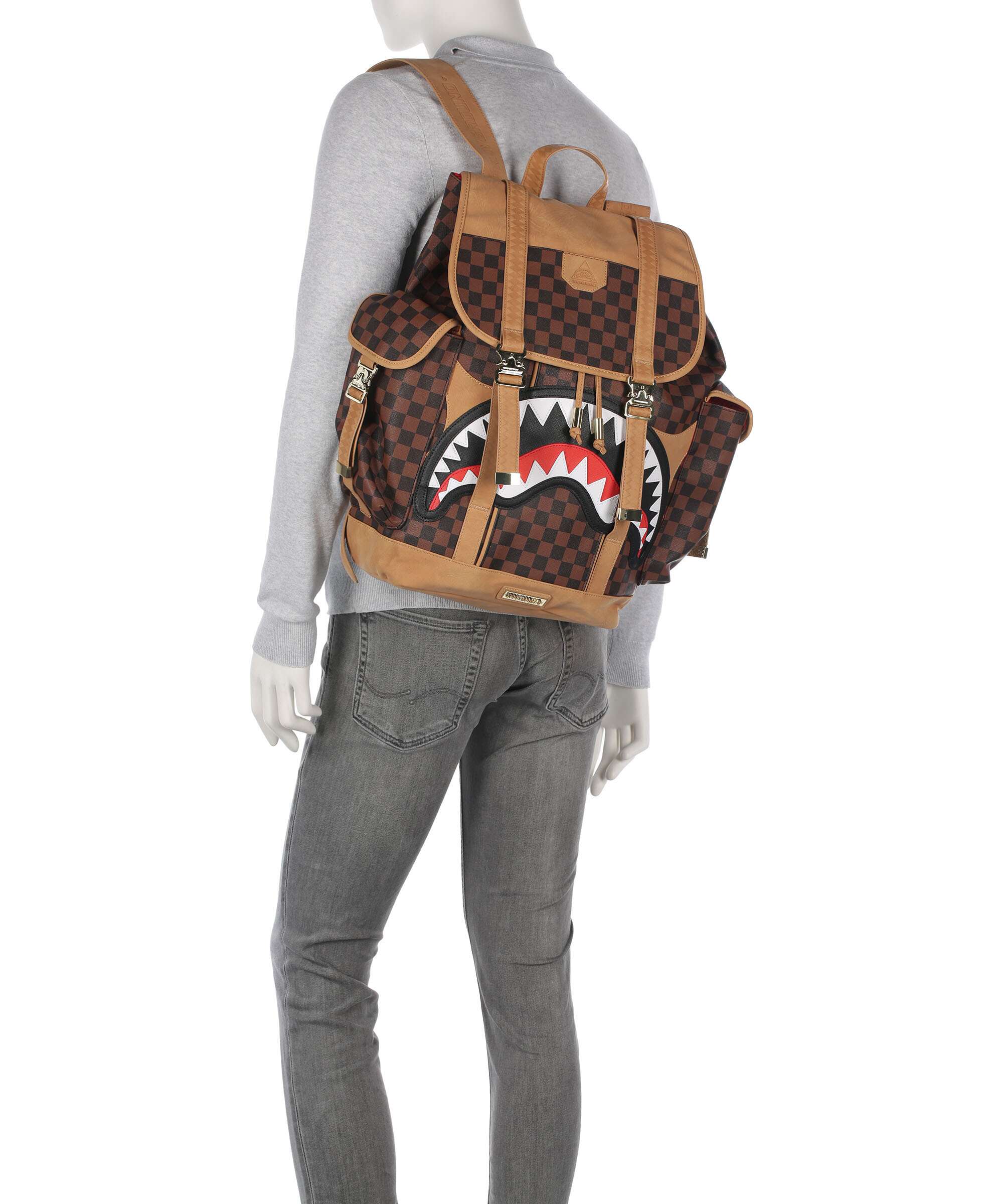 Sprayground Hennyville Monte Carlo Plecak brown - Image 3