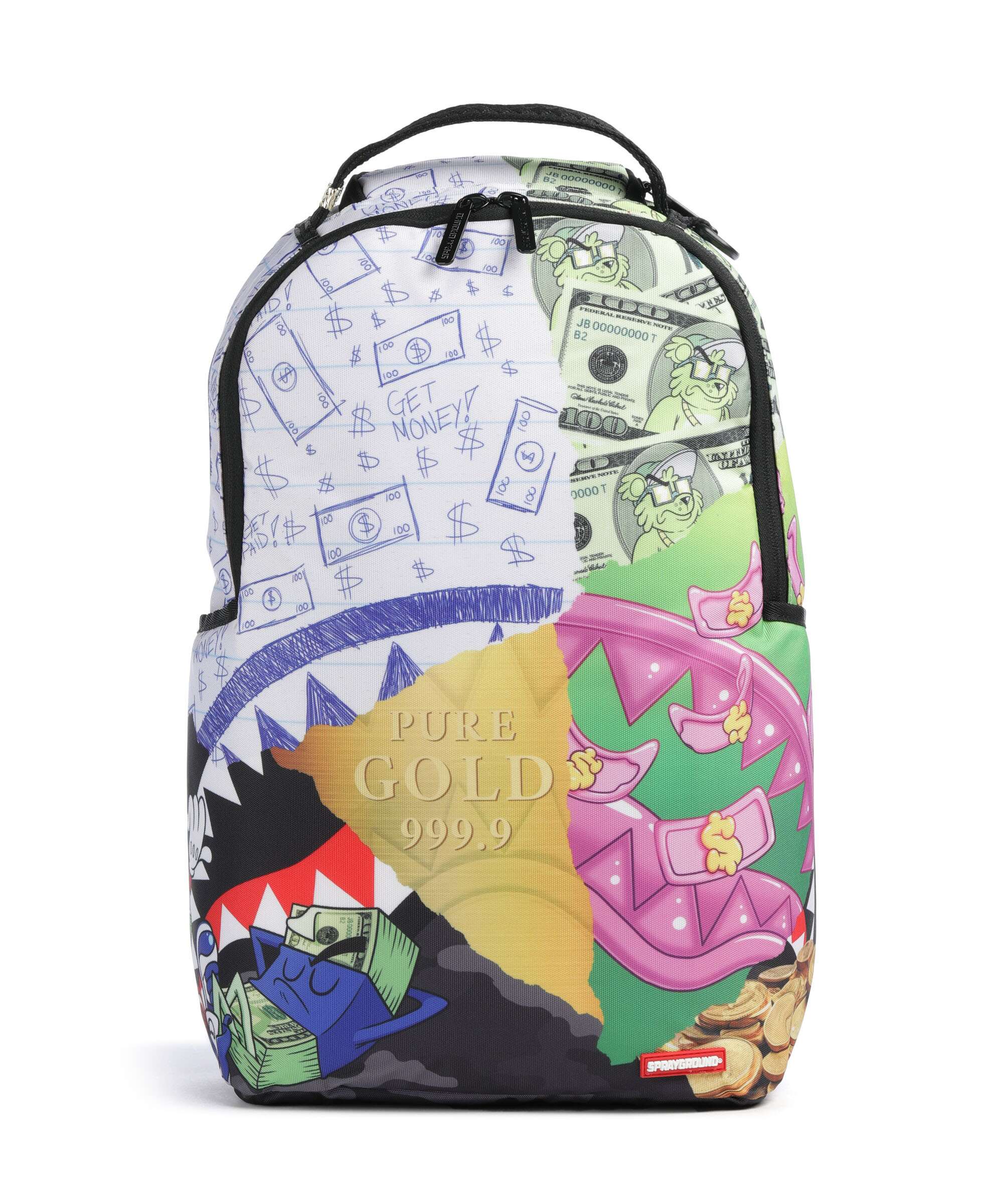 Sprayground Mean Money Collage Plecak multicolour