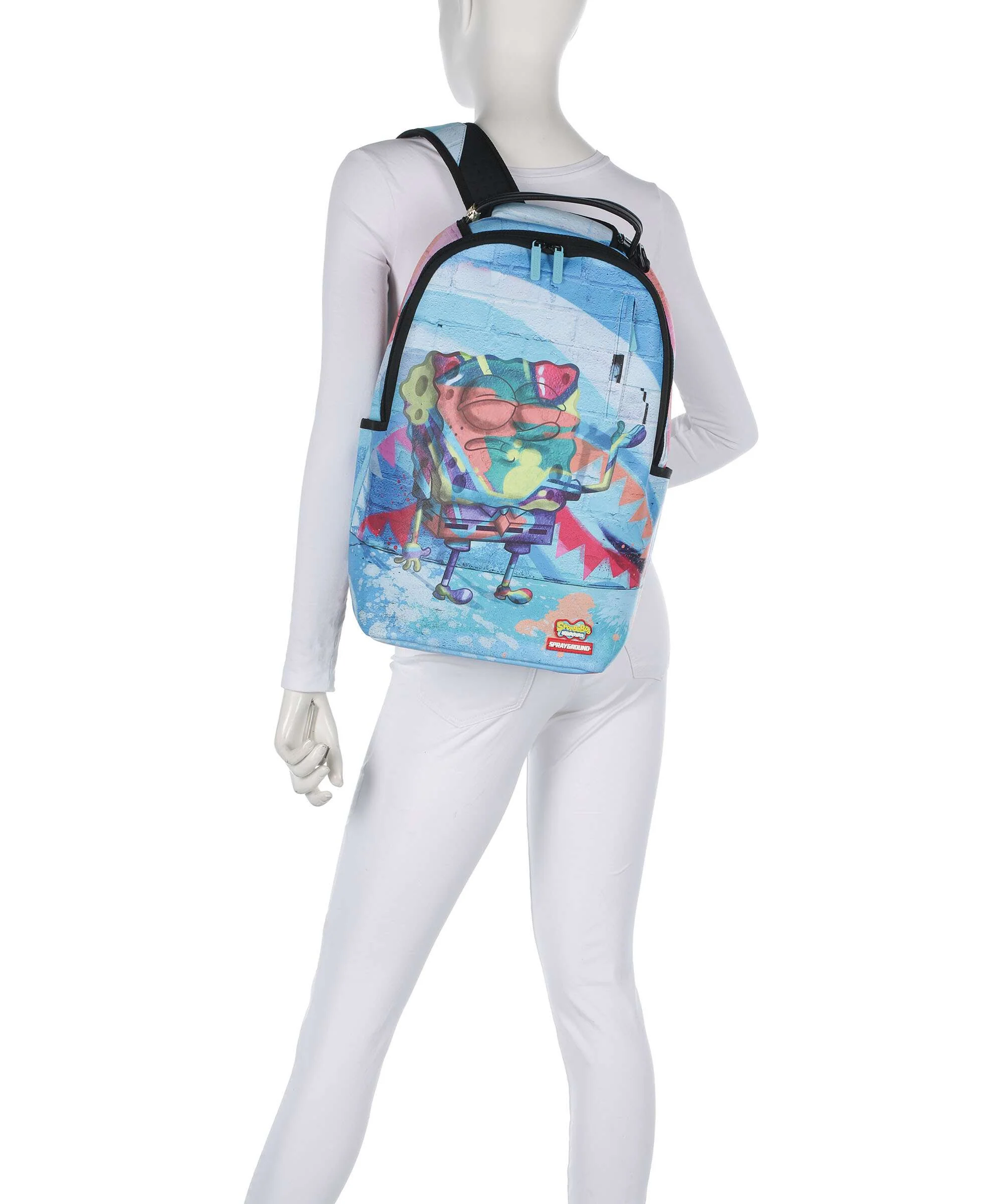 Sprayground Painted Spongebob Plecak multicolour - Image 3
