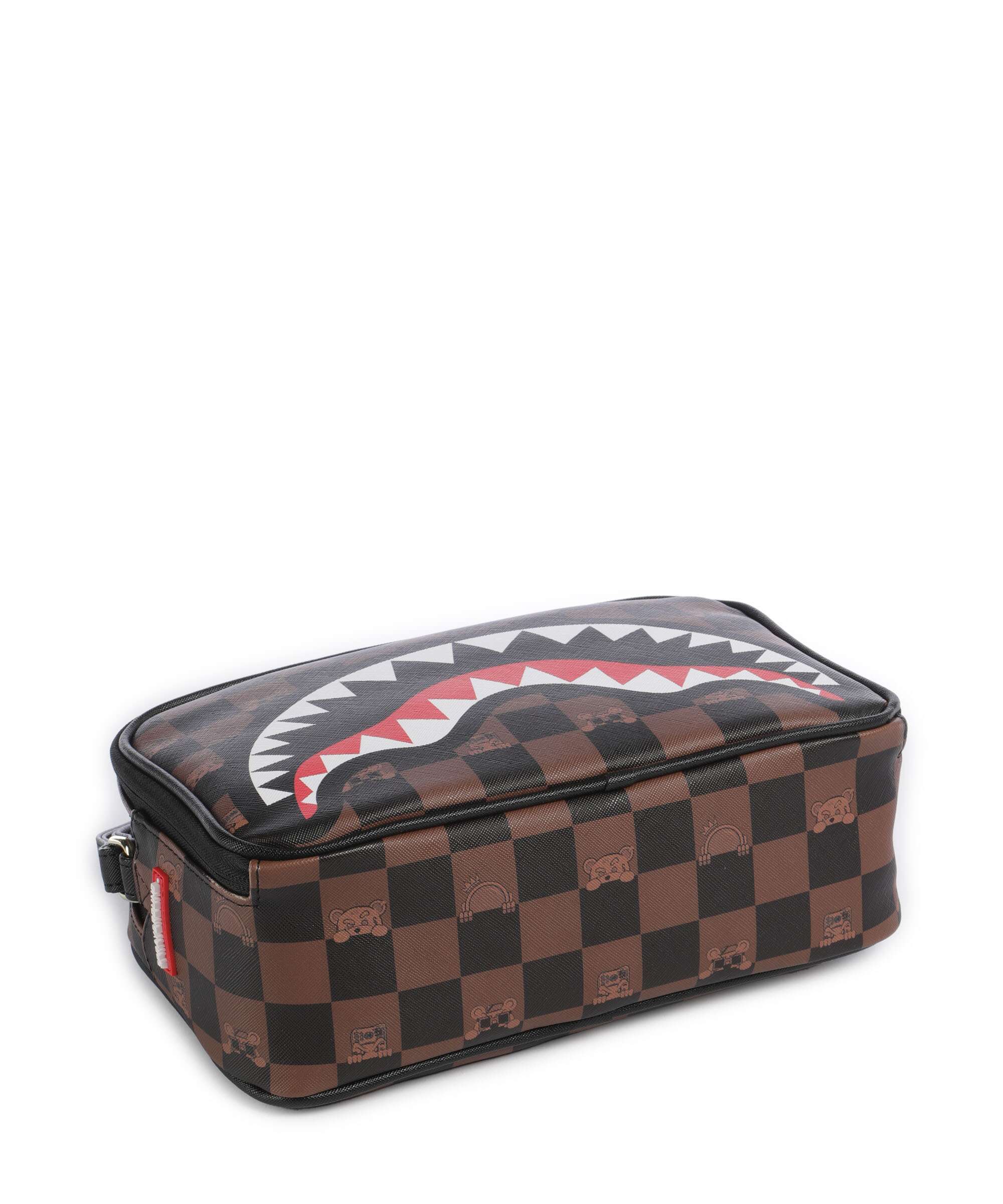 Sprayground Peeking Character Check Torby toaletowe multicolour - Image 4