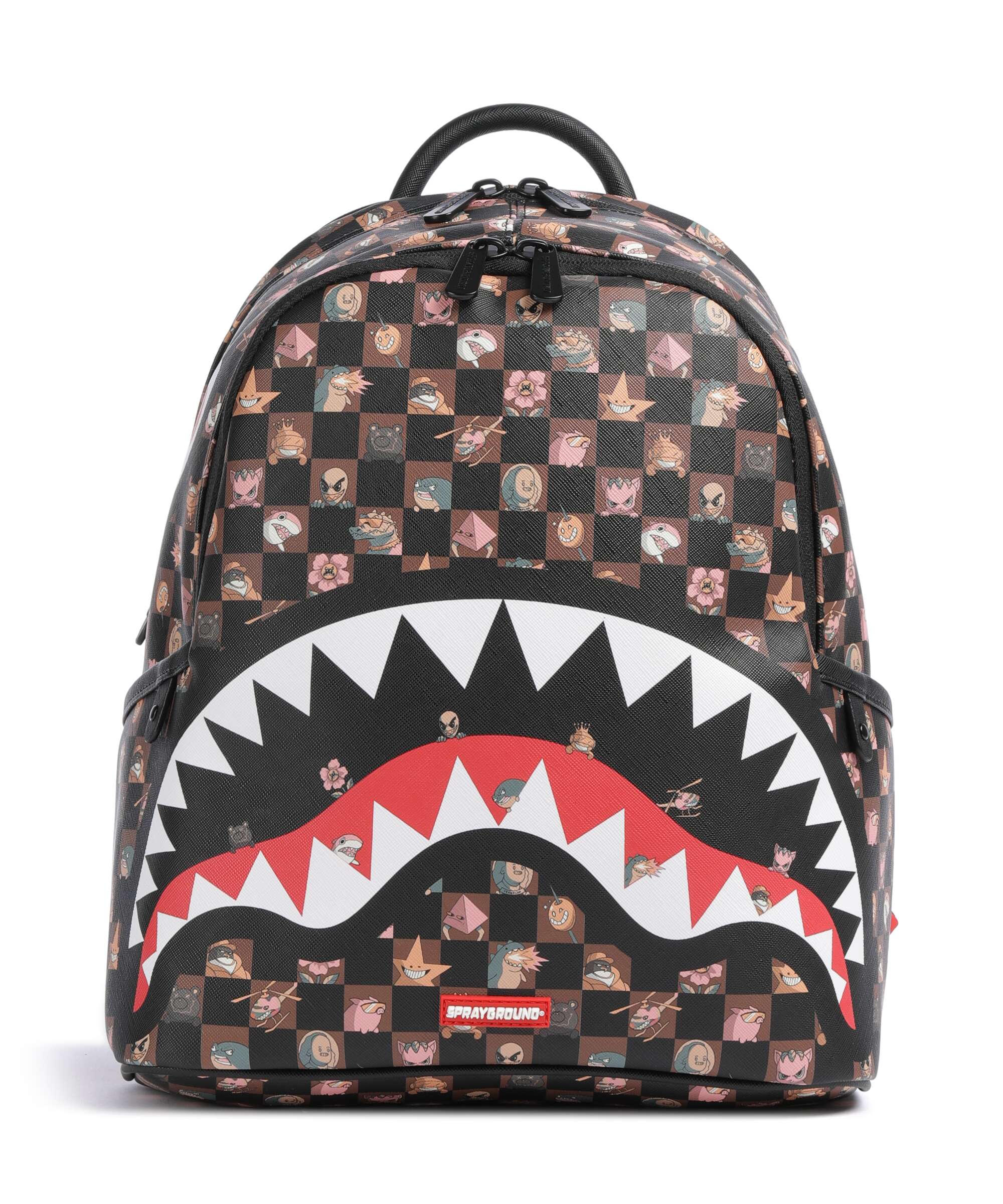 Sprayground Peeking Characters Remix Plecak brown