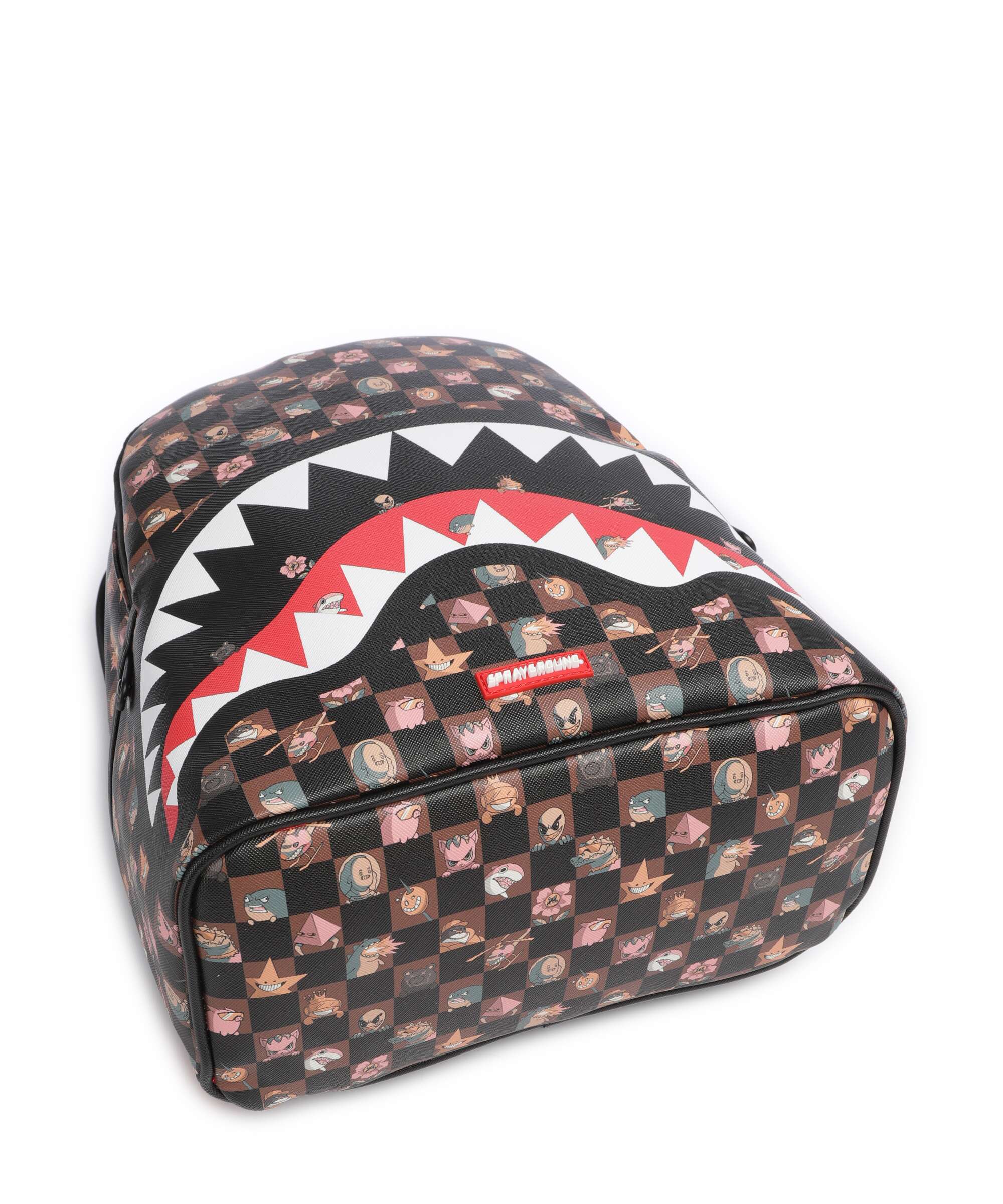 Sprayground Peeking Characters Remix Plecak brown - Image 4