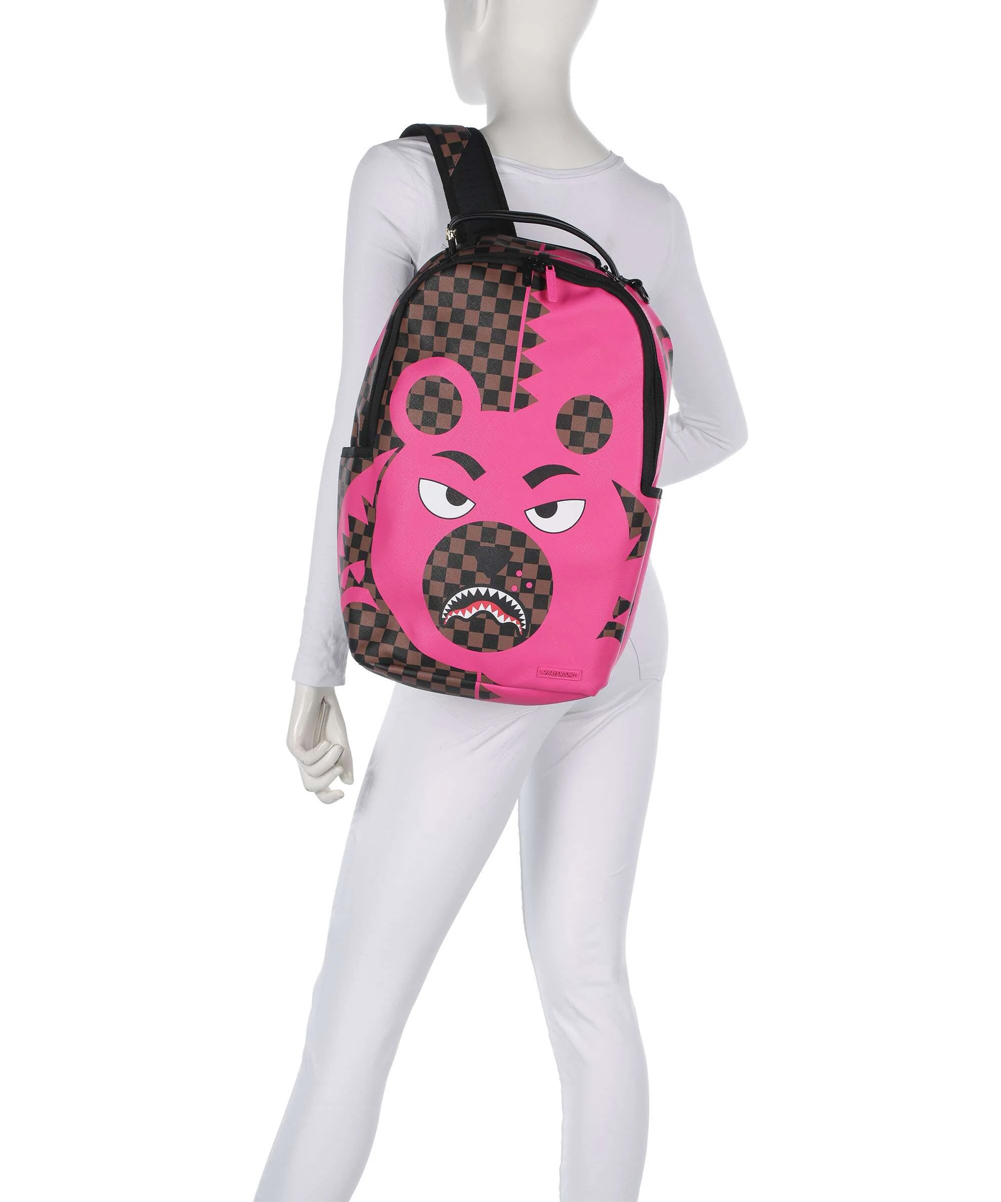 Sprayground Pink Bear Shark Plecak multicolour - Image 3