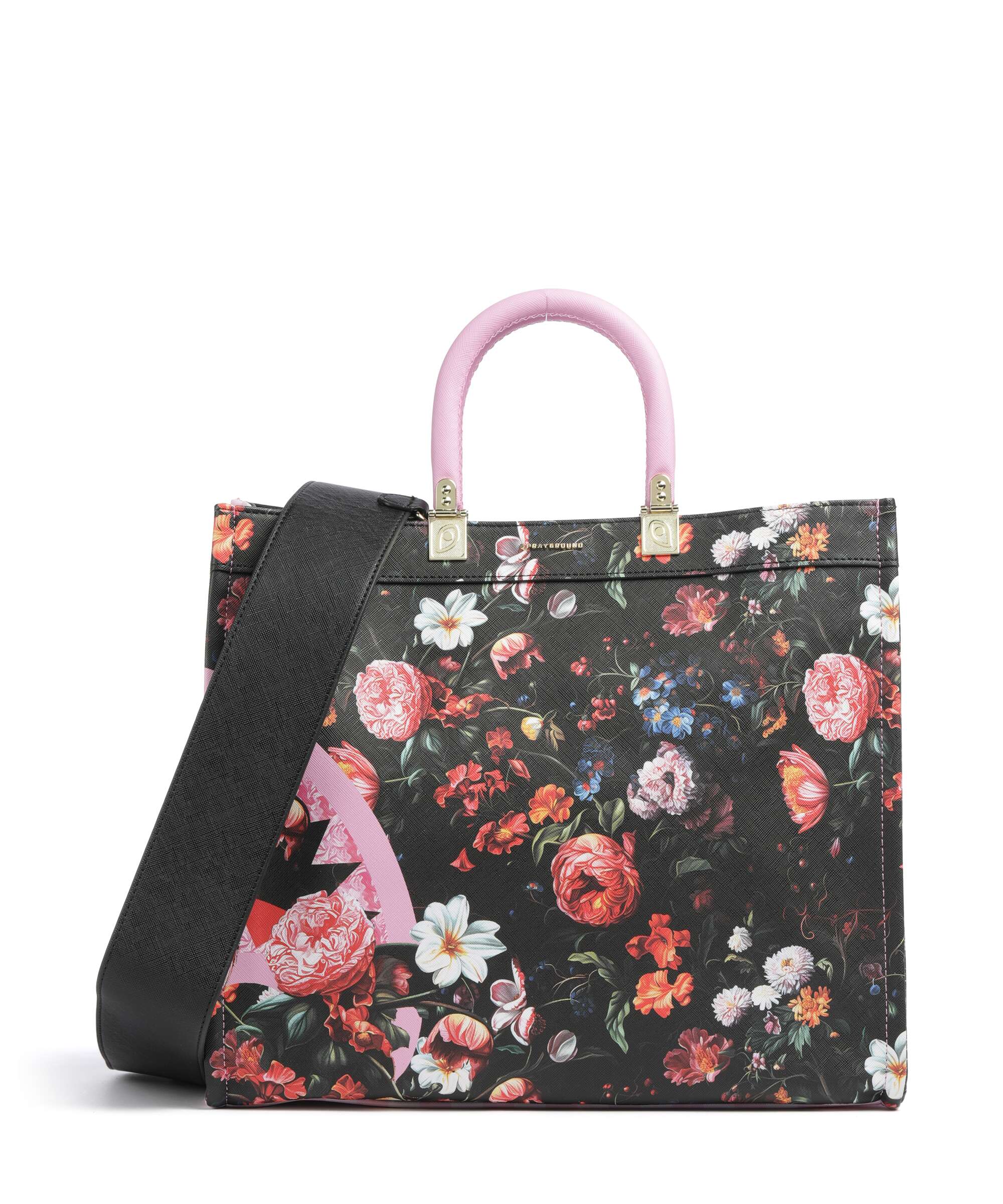 Sprayground Pink Flowers Torebka multicolour