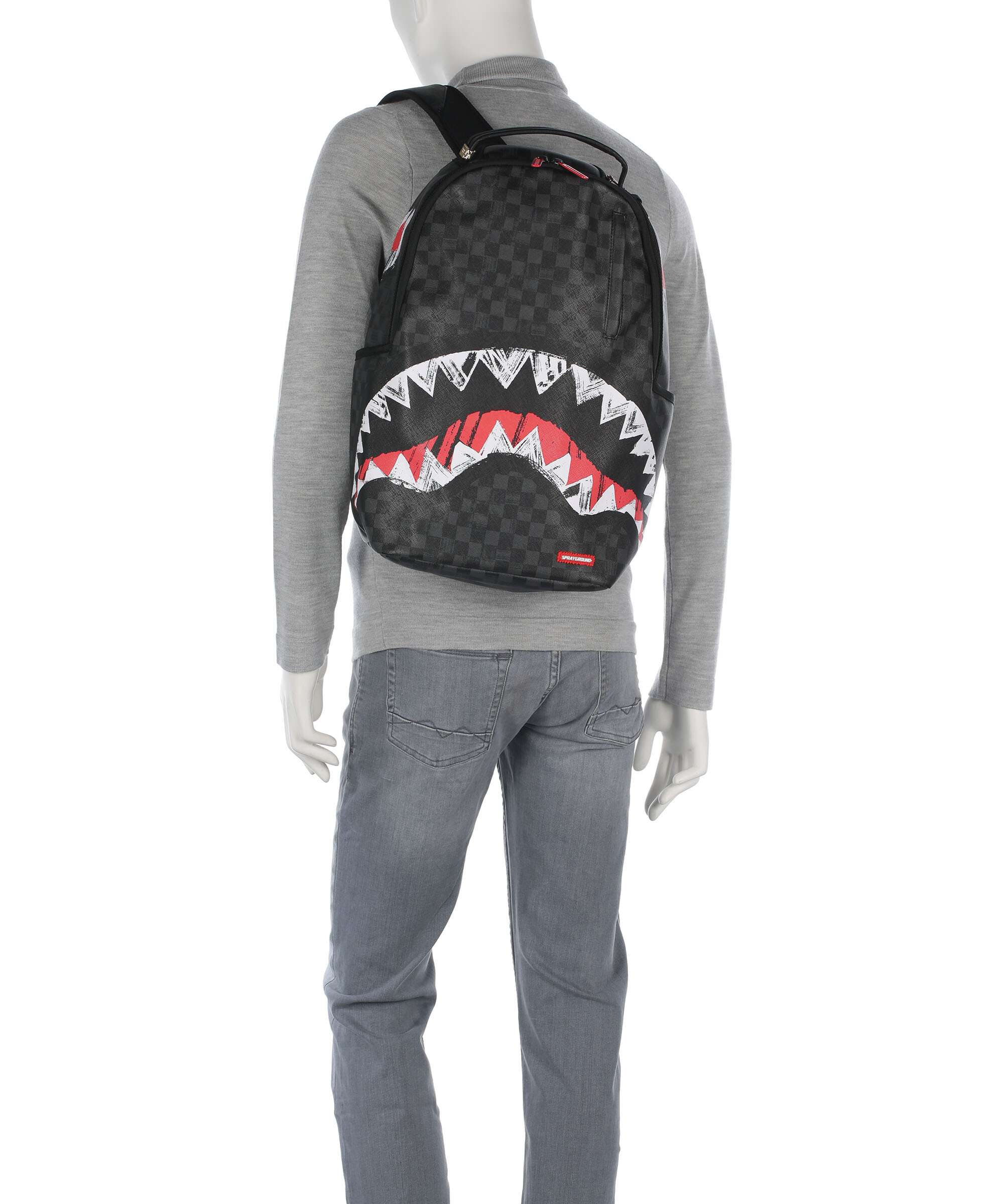 Sprayground Scribble Shark Plecak multicolour - Image 3