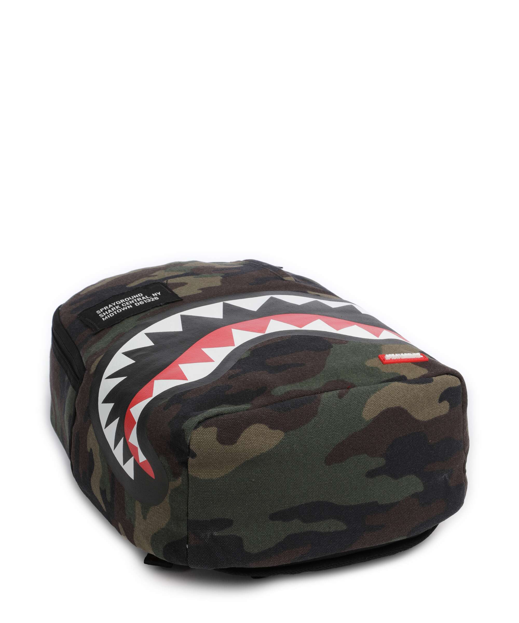 Sprayground Shark Central Camo Plecak green - Image 4