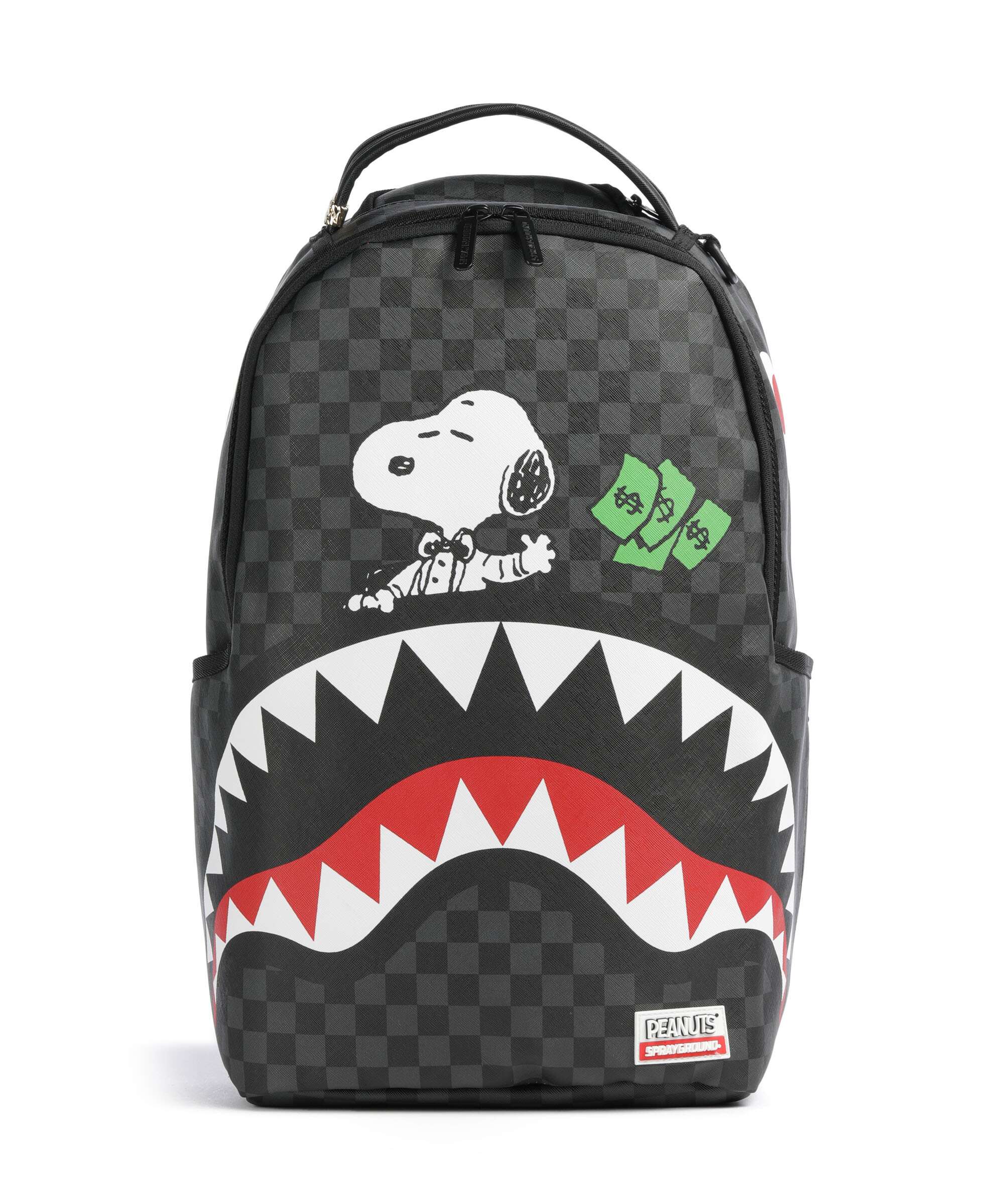 Sprayground Snoopy Top Shark Money Plecak black