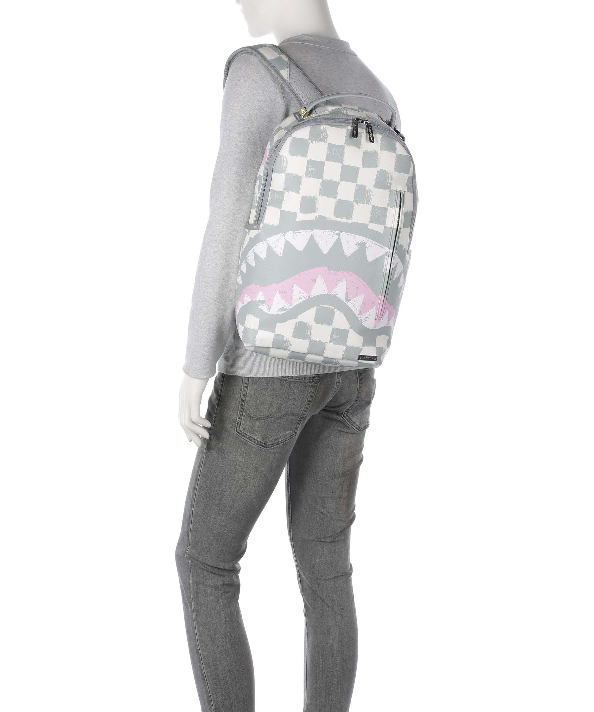 Sprayground Vanquish Cream Plecak grey/white - Image 3