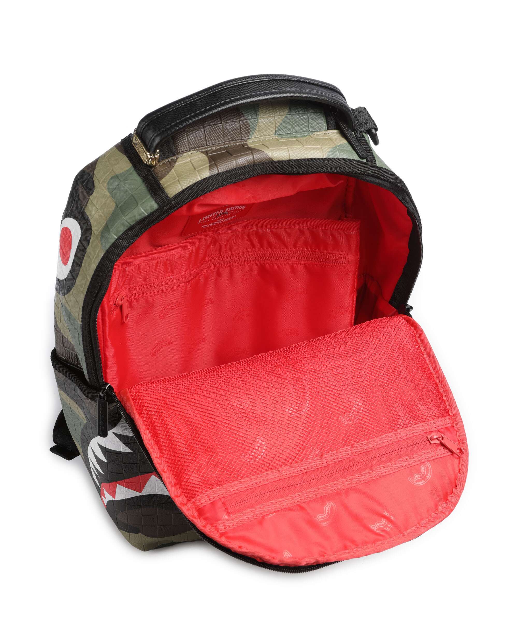 Sprayground Woodland Camo Check Plecak multicolour - Image 5