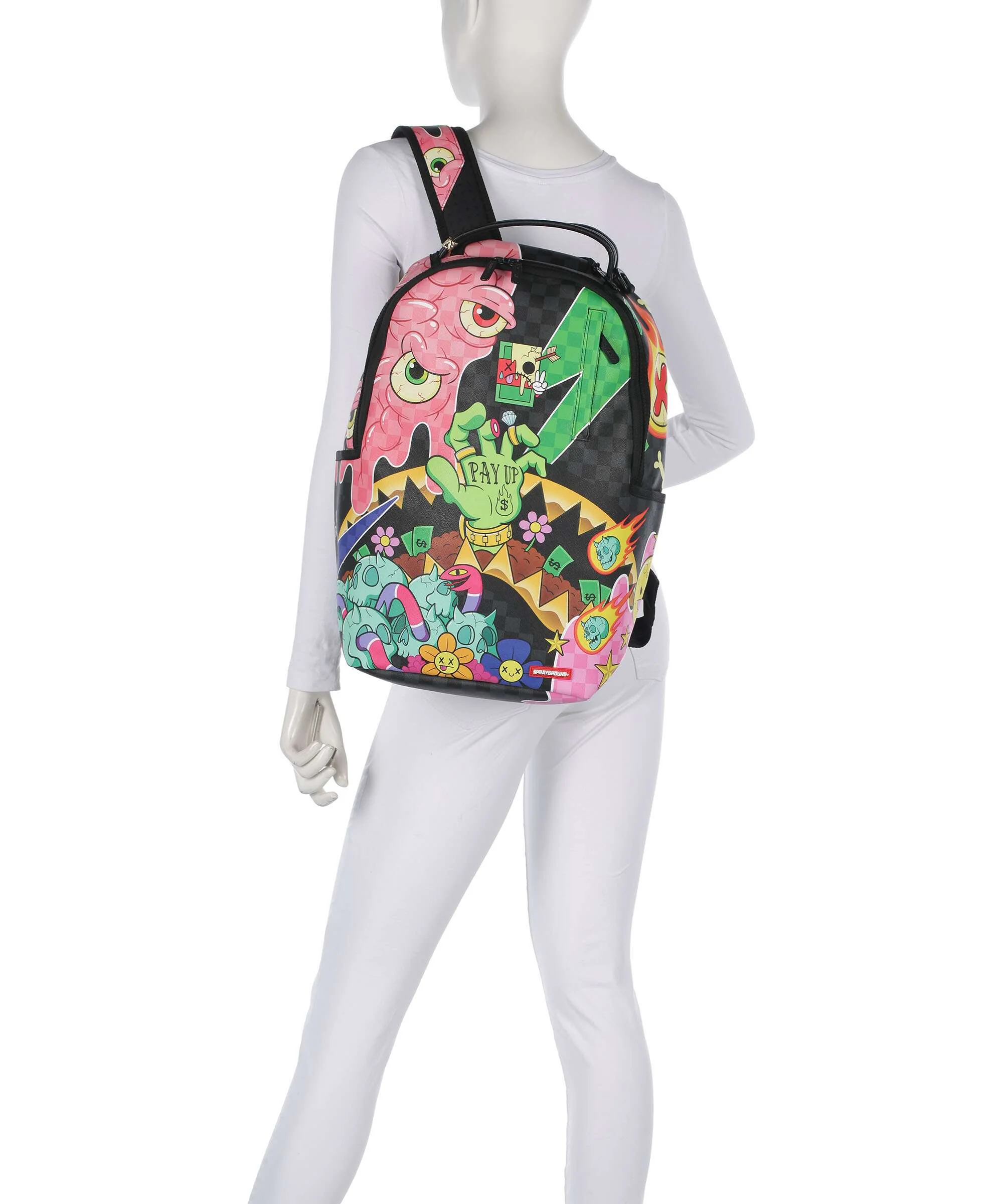 Sprayground Zombie Collage Plecak multicolour - Image 3