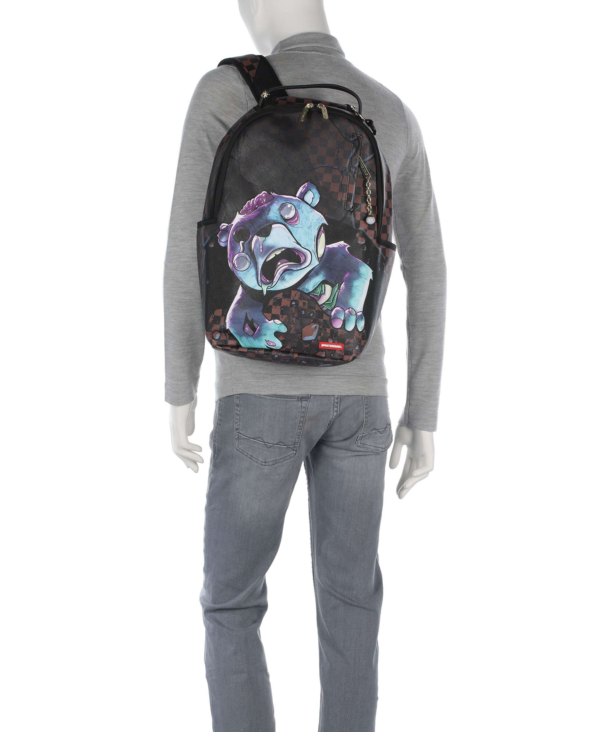 Sprayground Zombiebear Plecak multicolour - Image 3