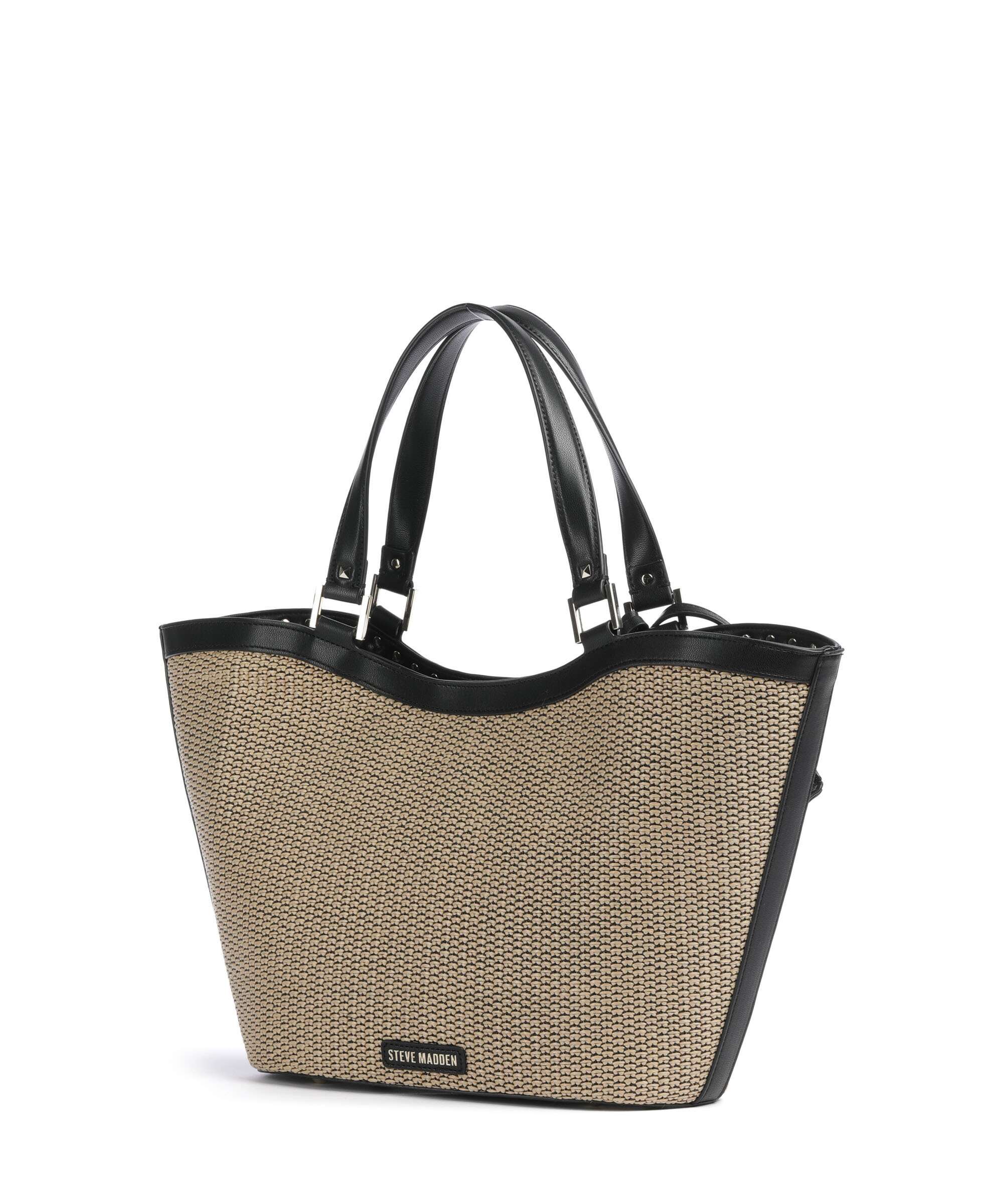 Steve Madden BAGULLA Torba na zakupy black/natural - Image 2