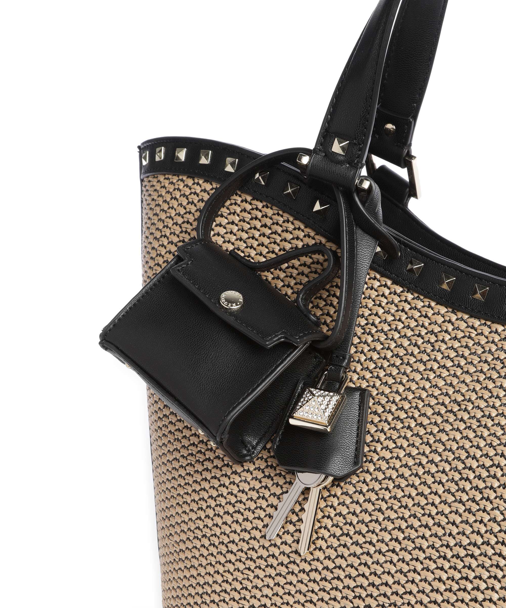 Steve Madden BAGULLA Torba na zakupy black/natural - Image 4