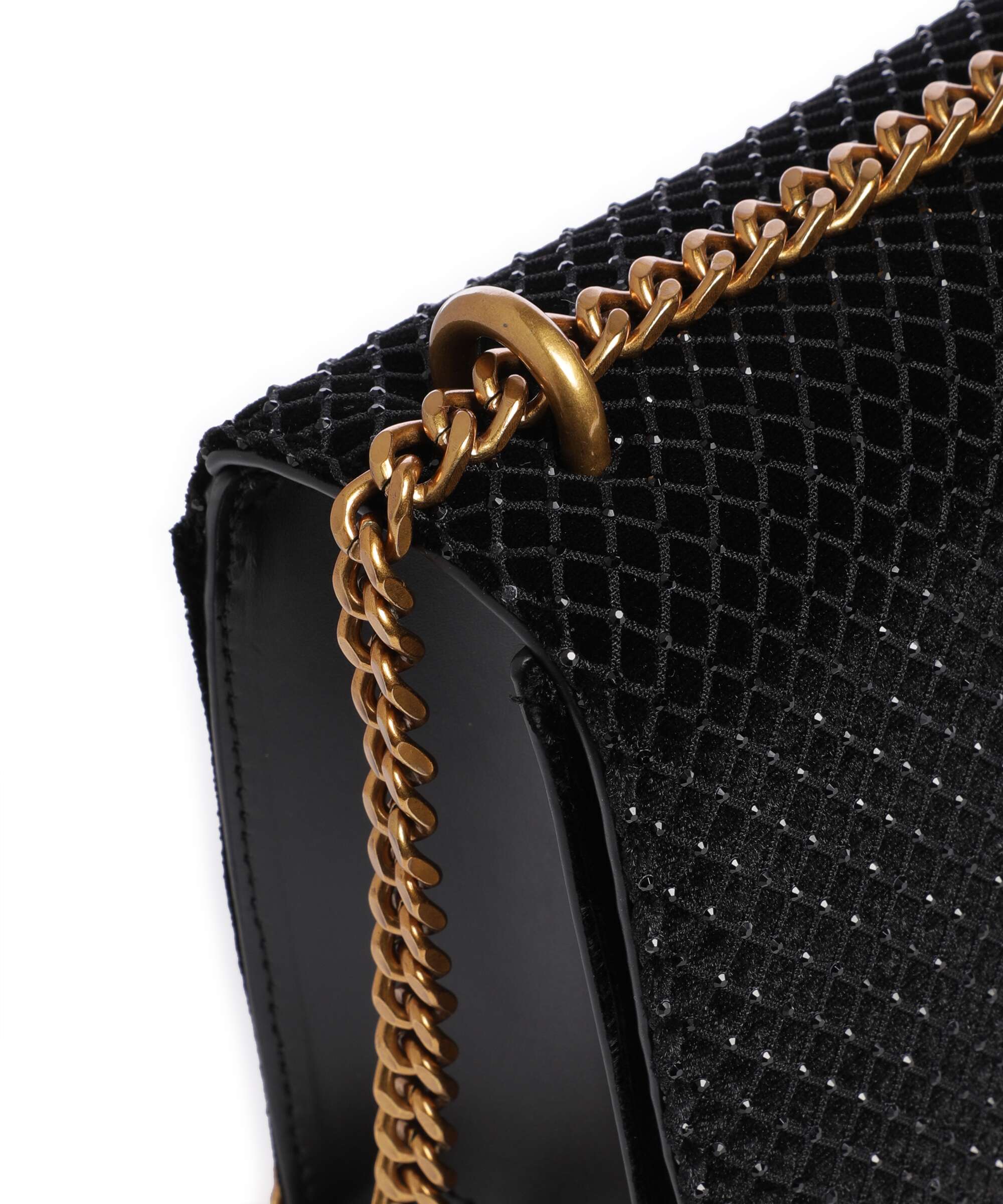 Steve Madden BAMARA-R Torba na ramię black/gold - Image 5