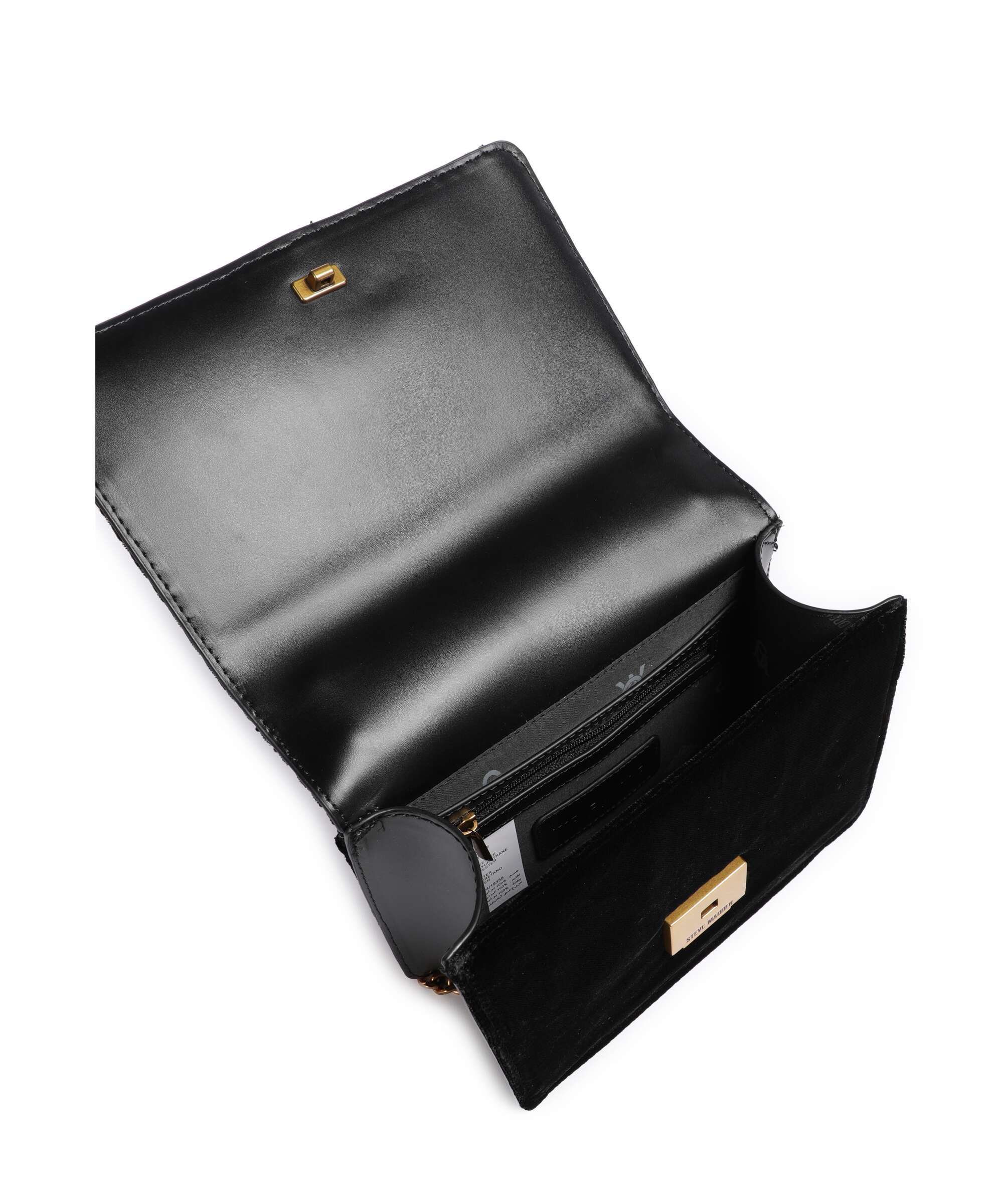 Steve Madden BAMARA-R Torba na ramię black/gold - Image 7