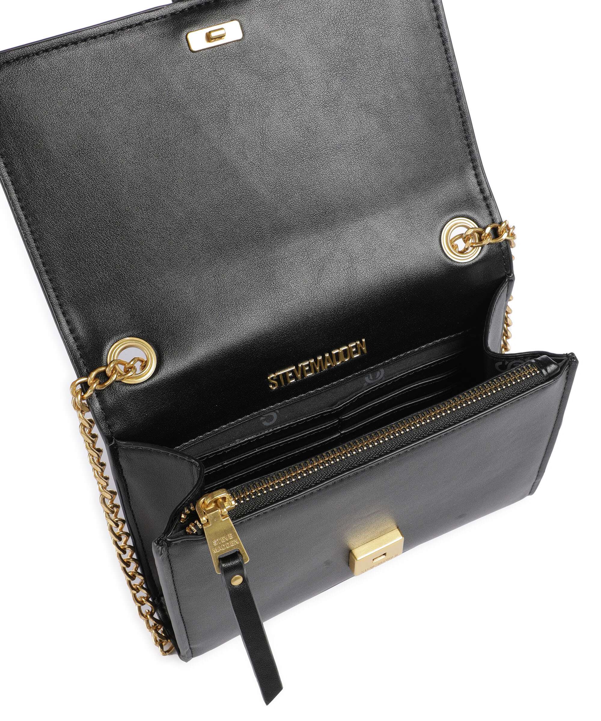 Steve Madden BARCH Torba na ramię black/gold - Image 7