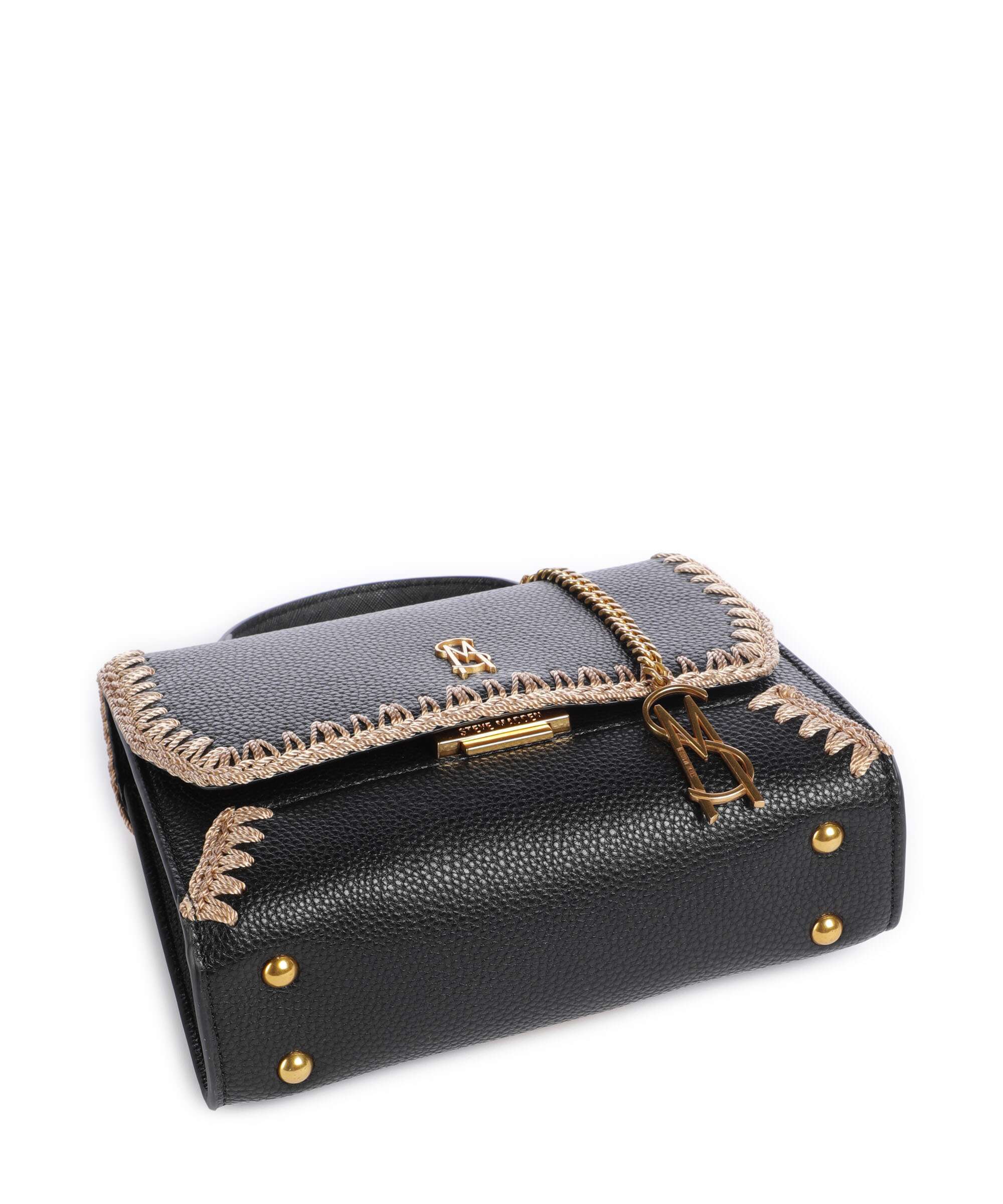 Steve Madden BARCLAY Torebka black/gold - Image 5