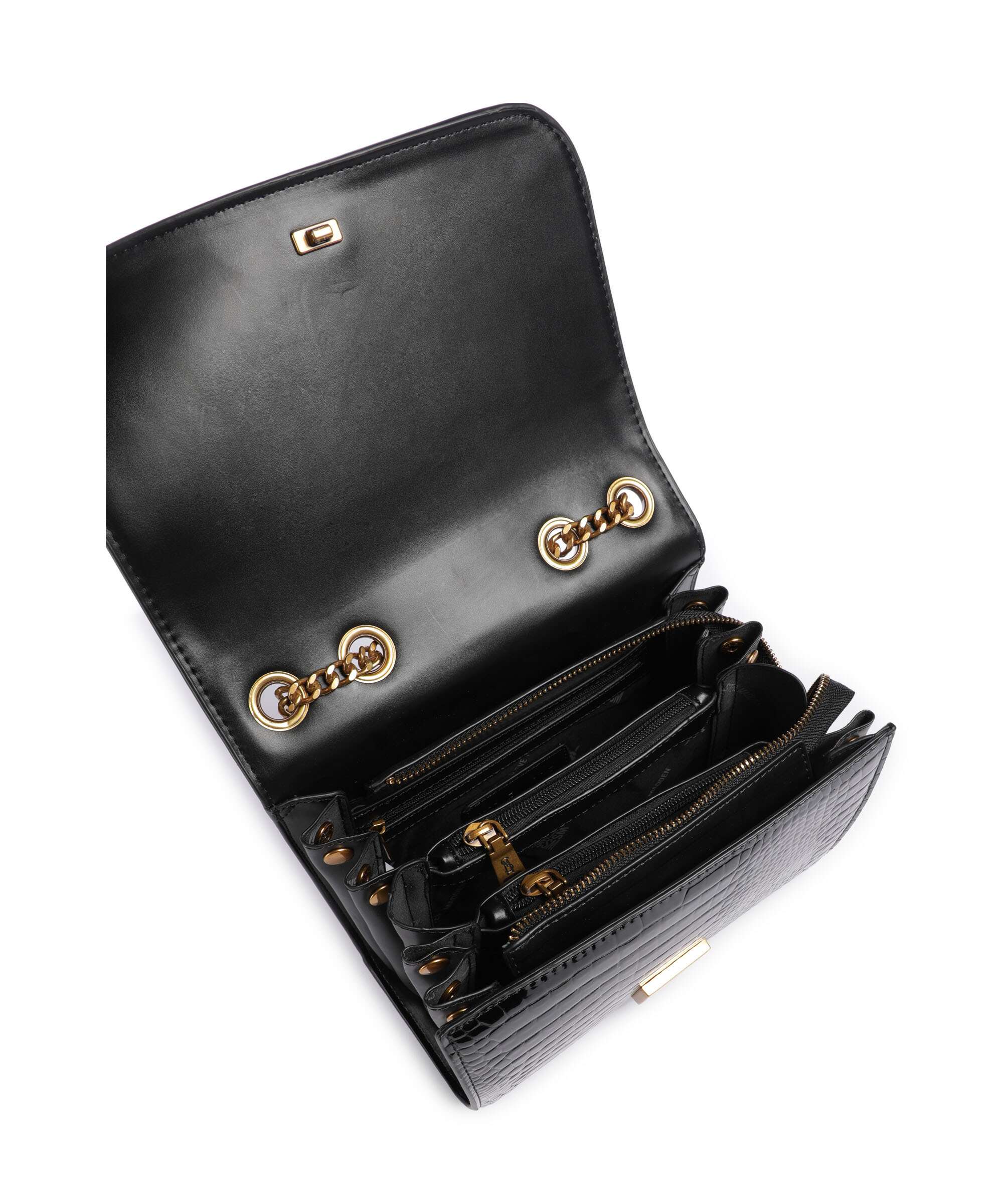 Steve Madden BCALA Torba na ramię black/gold - Image 7