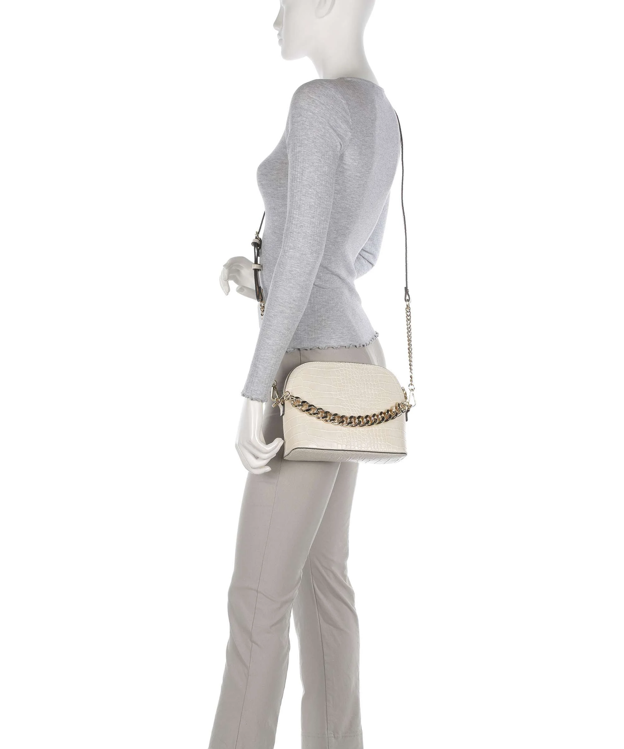 Steve Madden BCHERRIE Torba przez ramię bone/gold - Image 3