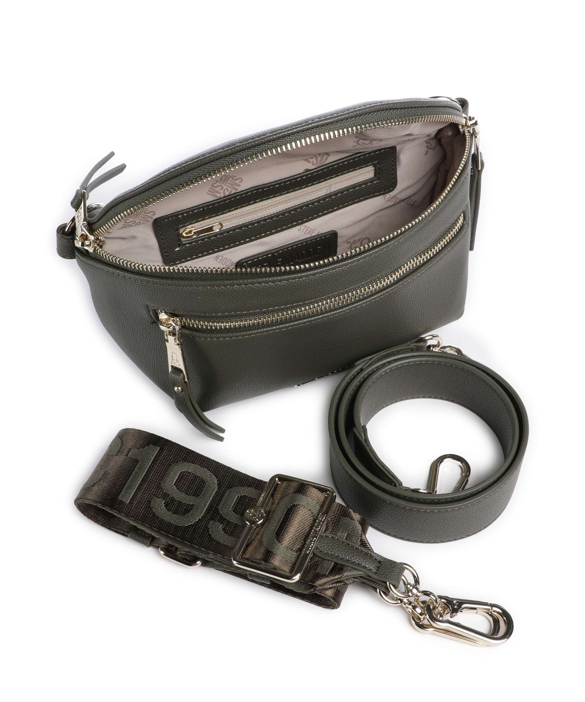 Steve Madden BCLARKE Torba przez ramię olive/gold - Image 6
