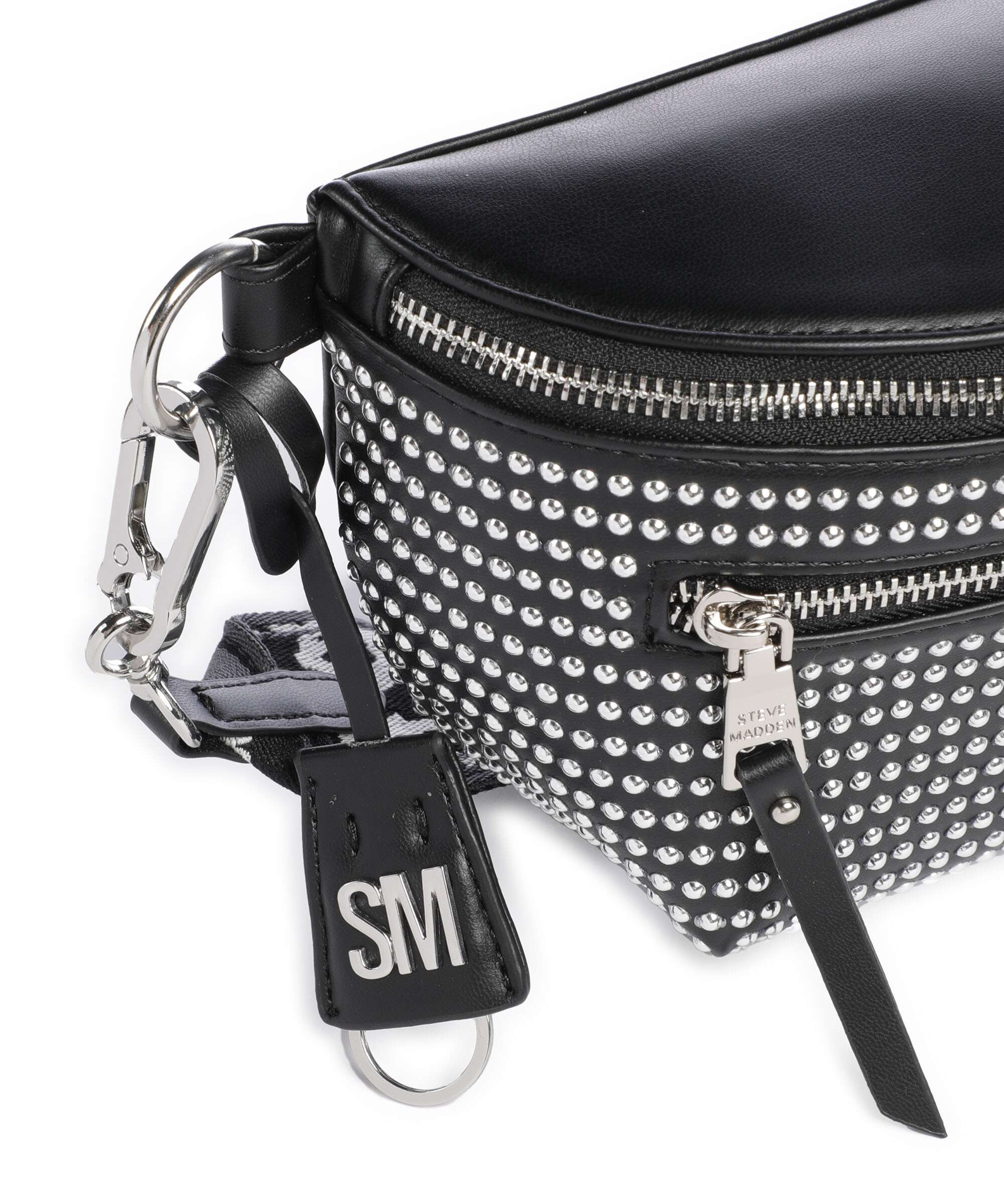 Steve Madden BCLARKES Saszetka nerka black/silver - Image 4