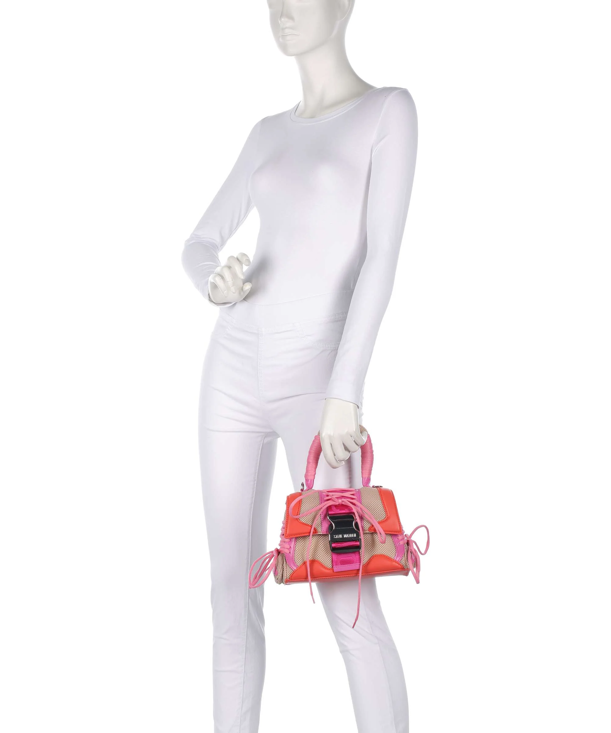 Steve Madden BDIEGO Torebka coral/natural - Image 3