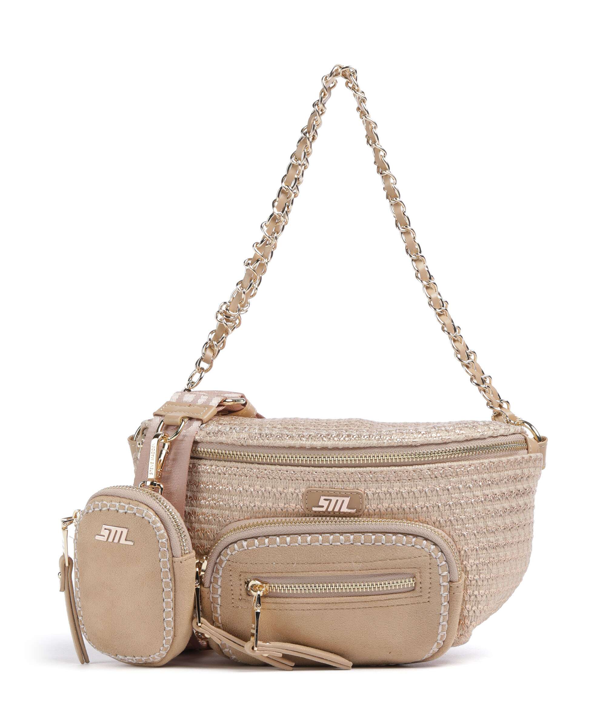 Steve Madden BDOUBLES Torba przez ramię cream/gold