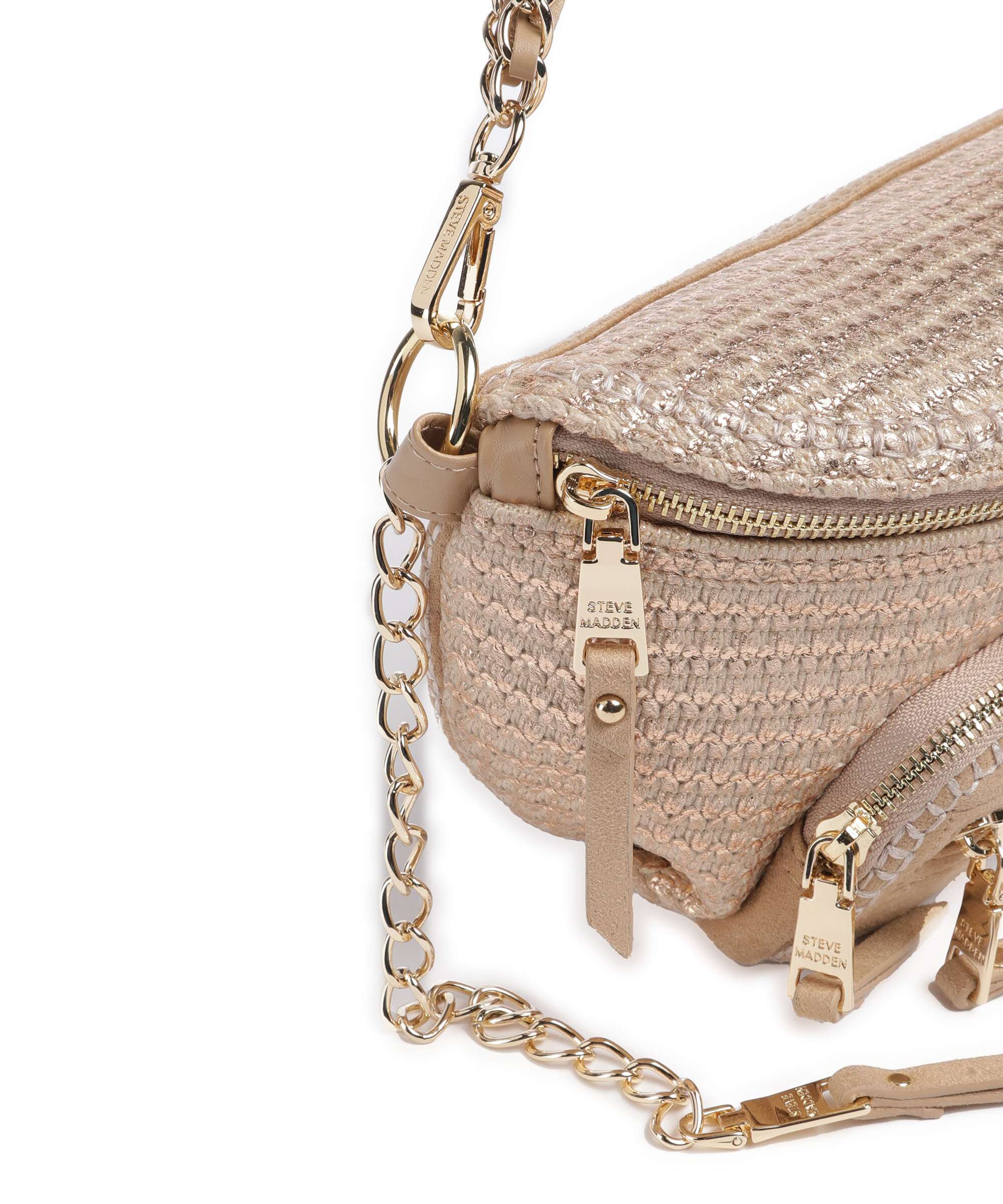 Steve Madden BDOUBLES Torba przez ramię cream/gold - Image 4