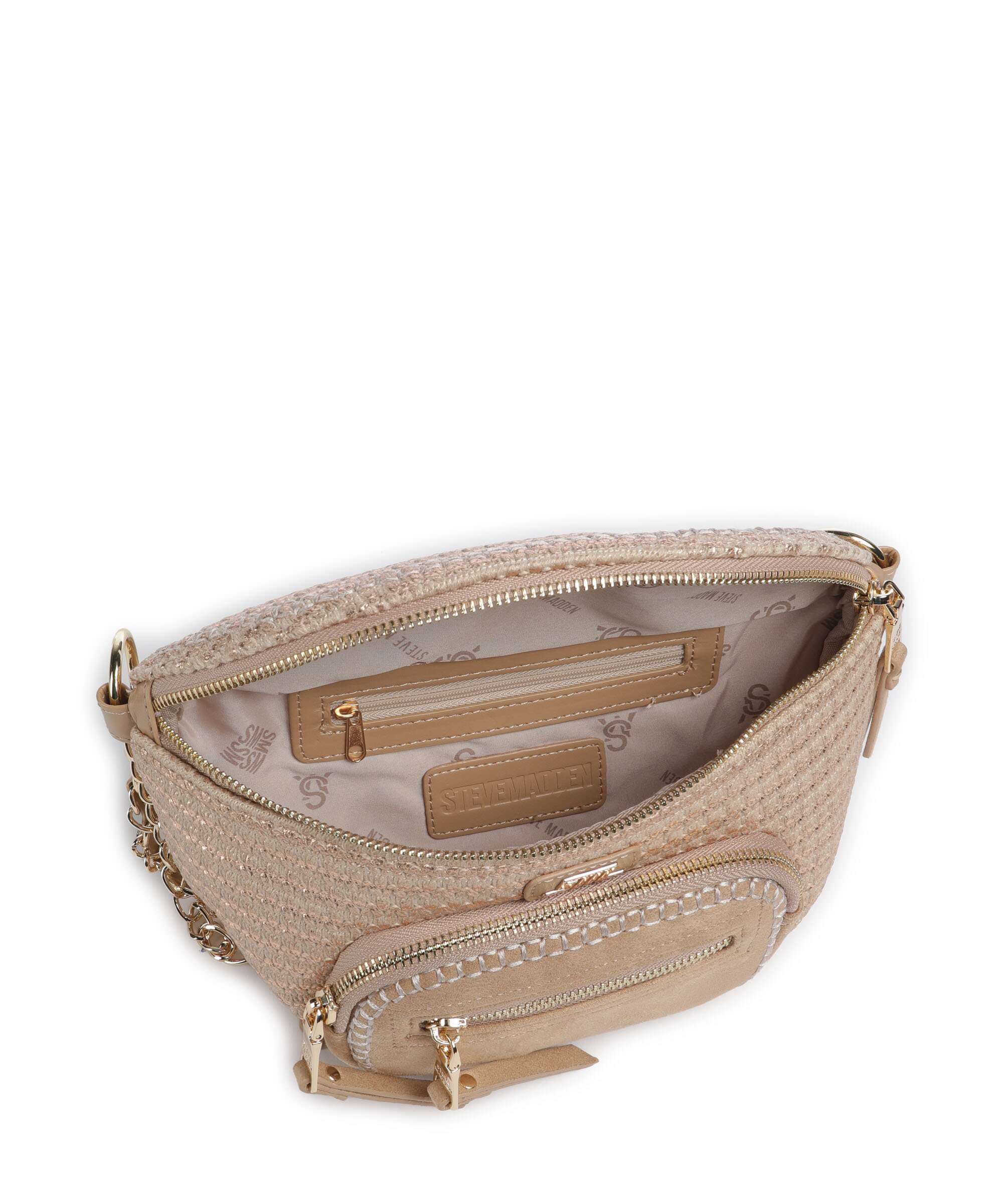 Steve Madden BDOUBLES Torba przez ramię cream/gold - Image 6