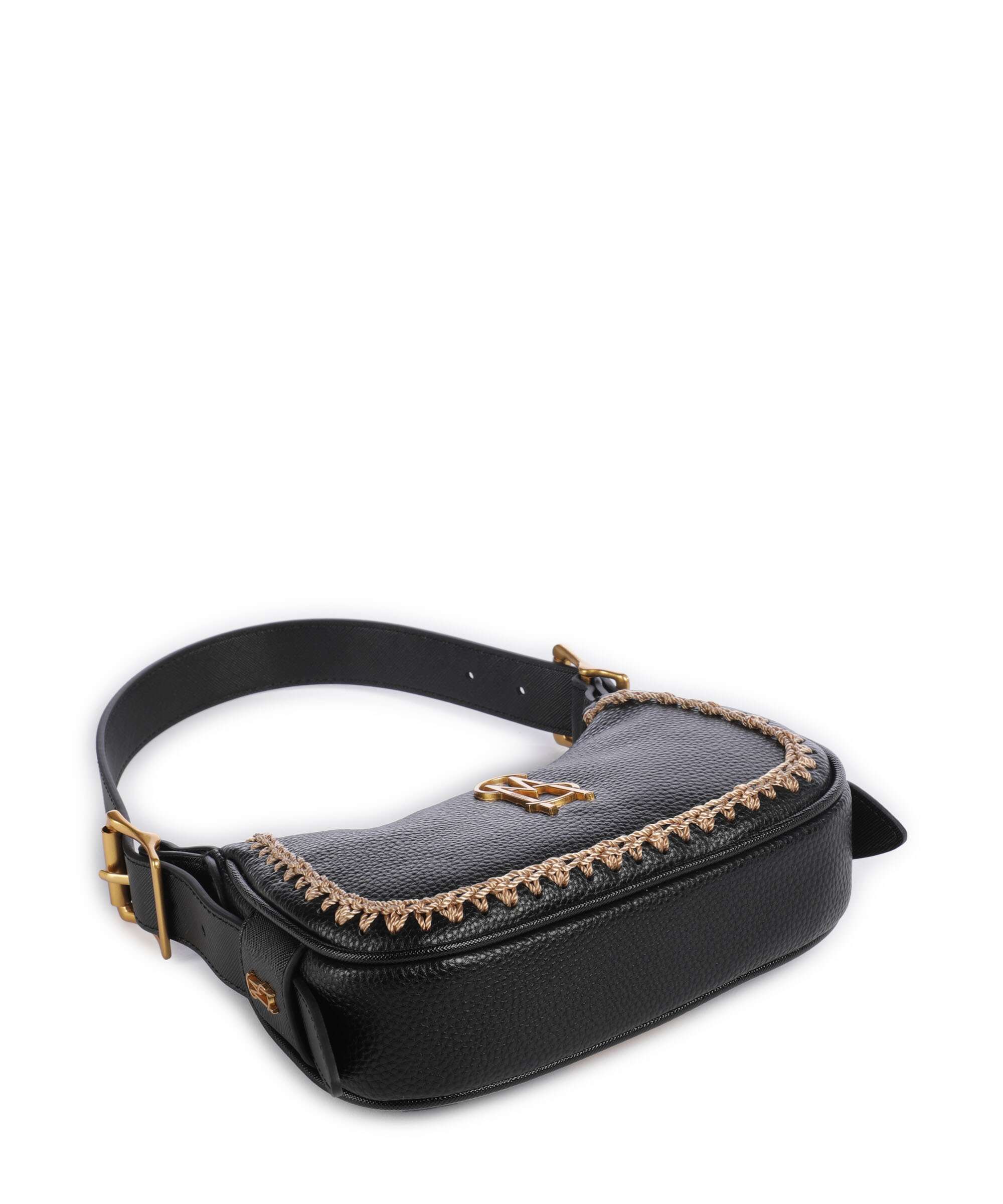 Steve Madden BELIA Torba na ramię black/gold - Image 5