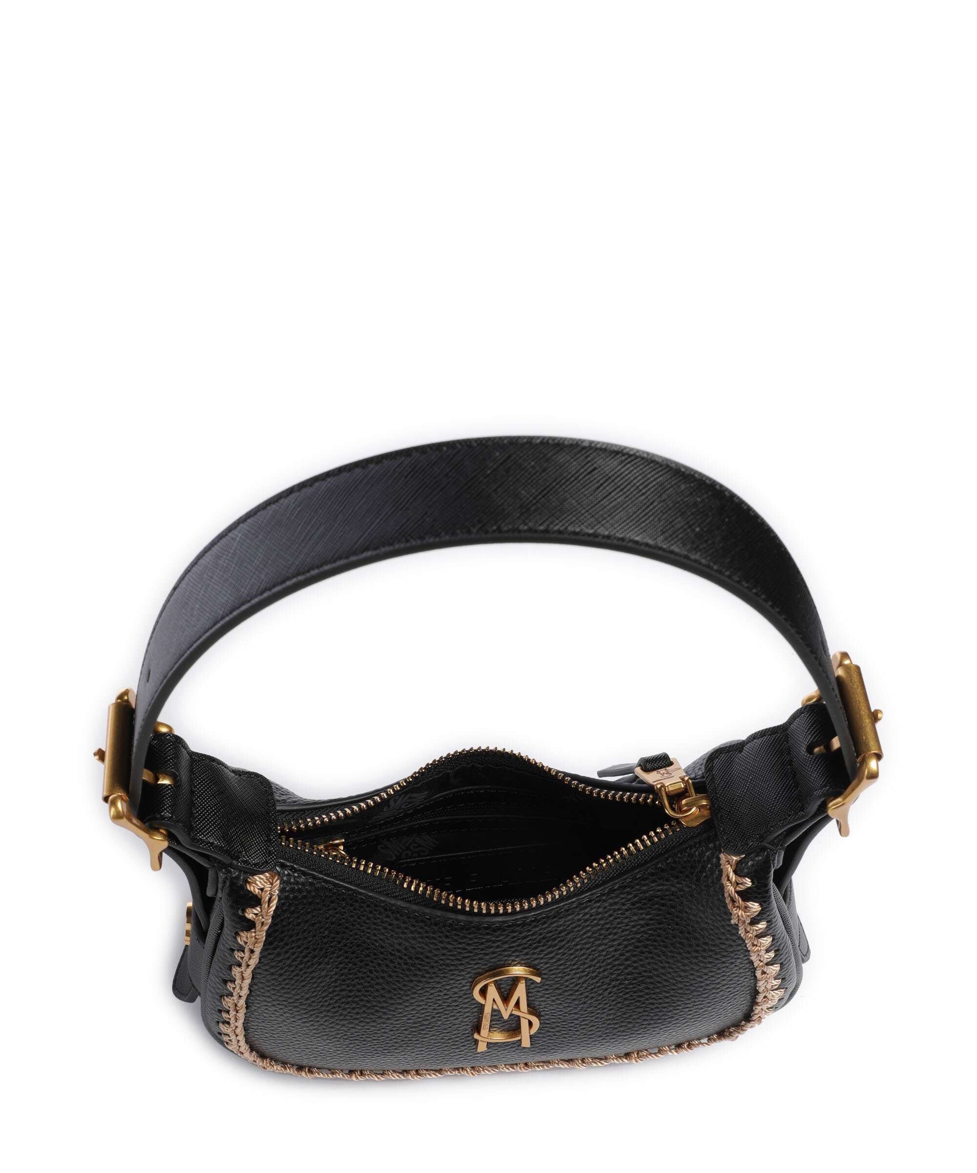 Steve Madden BELIA Torba na ramię black/gold - Image 6