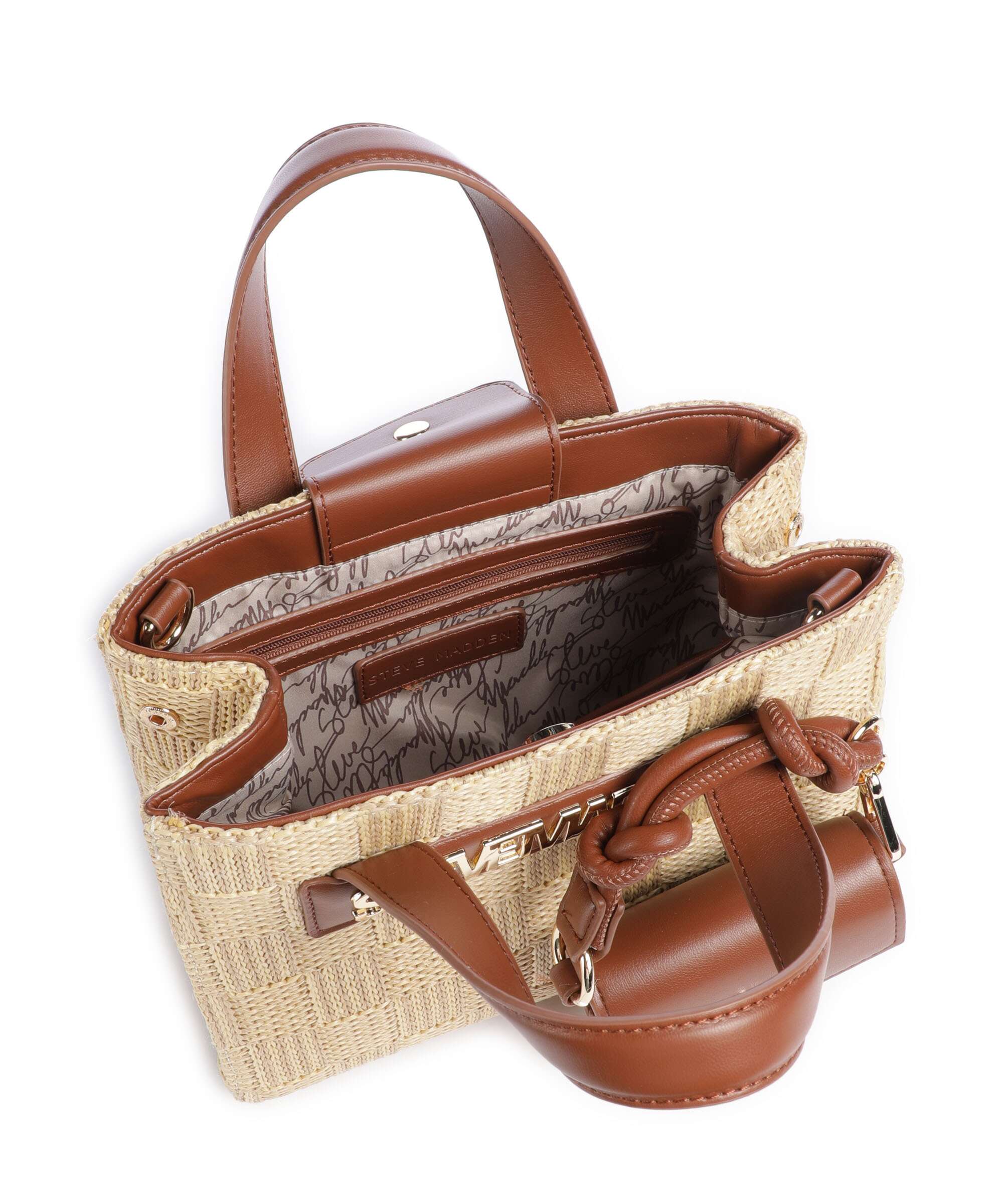 Steve Madden BFLORES Torebka cognac/natural - Image 6