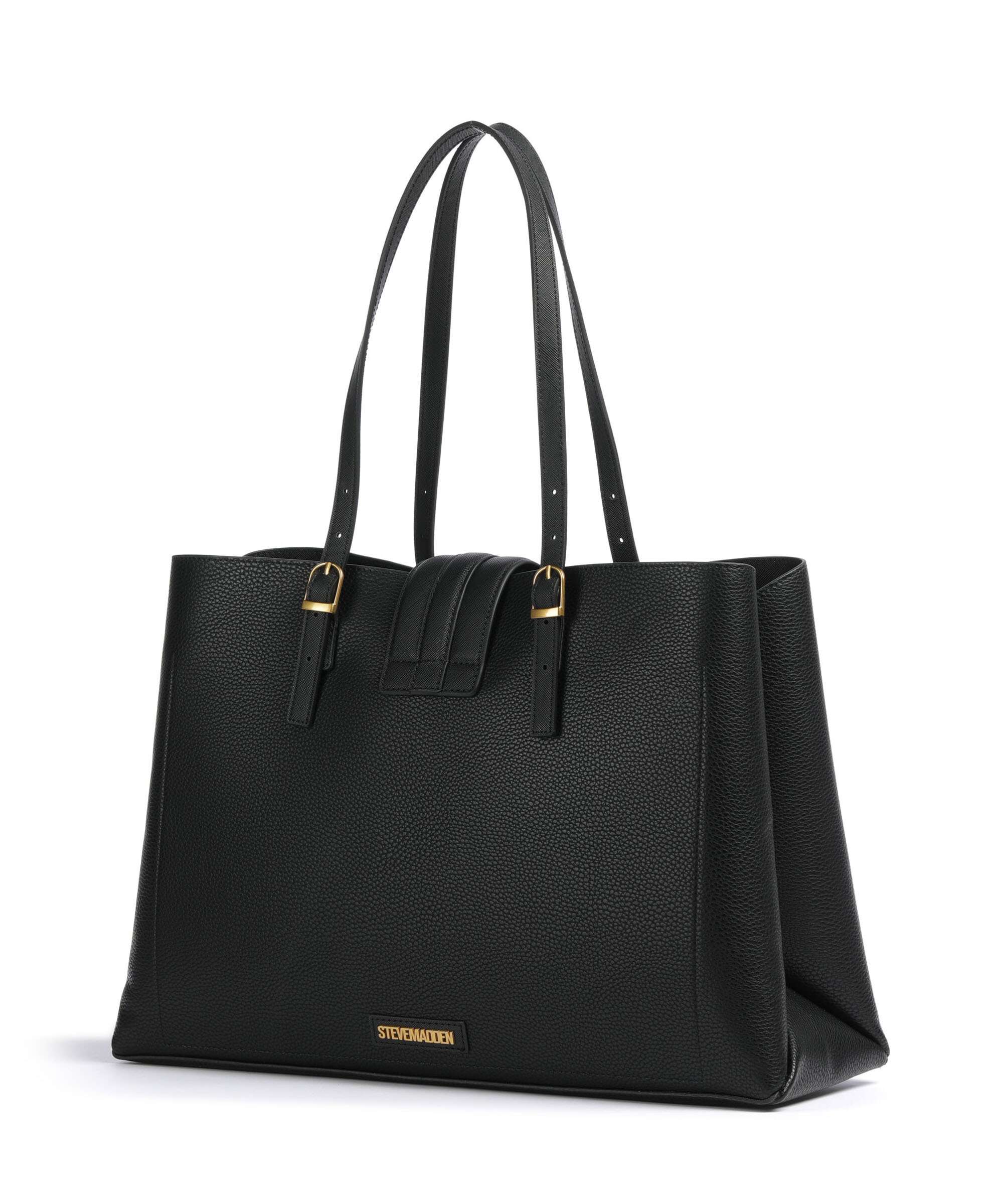 Steve Madden BKING-P Torba na zakupy black/gold - Image 2
