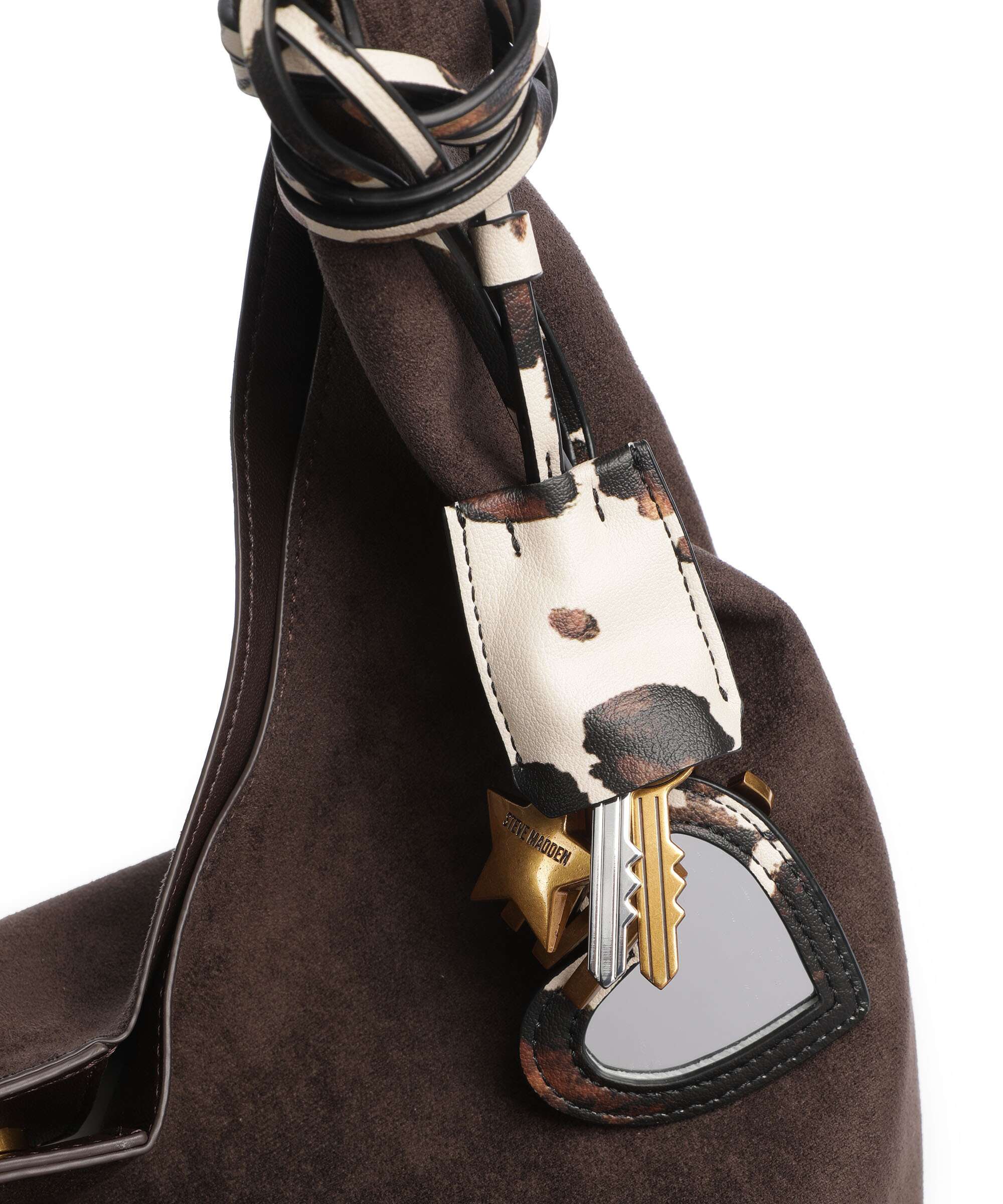 Steve Madden BLENORE Torebka worek chocolate - Image 4