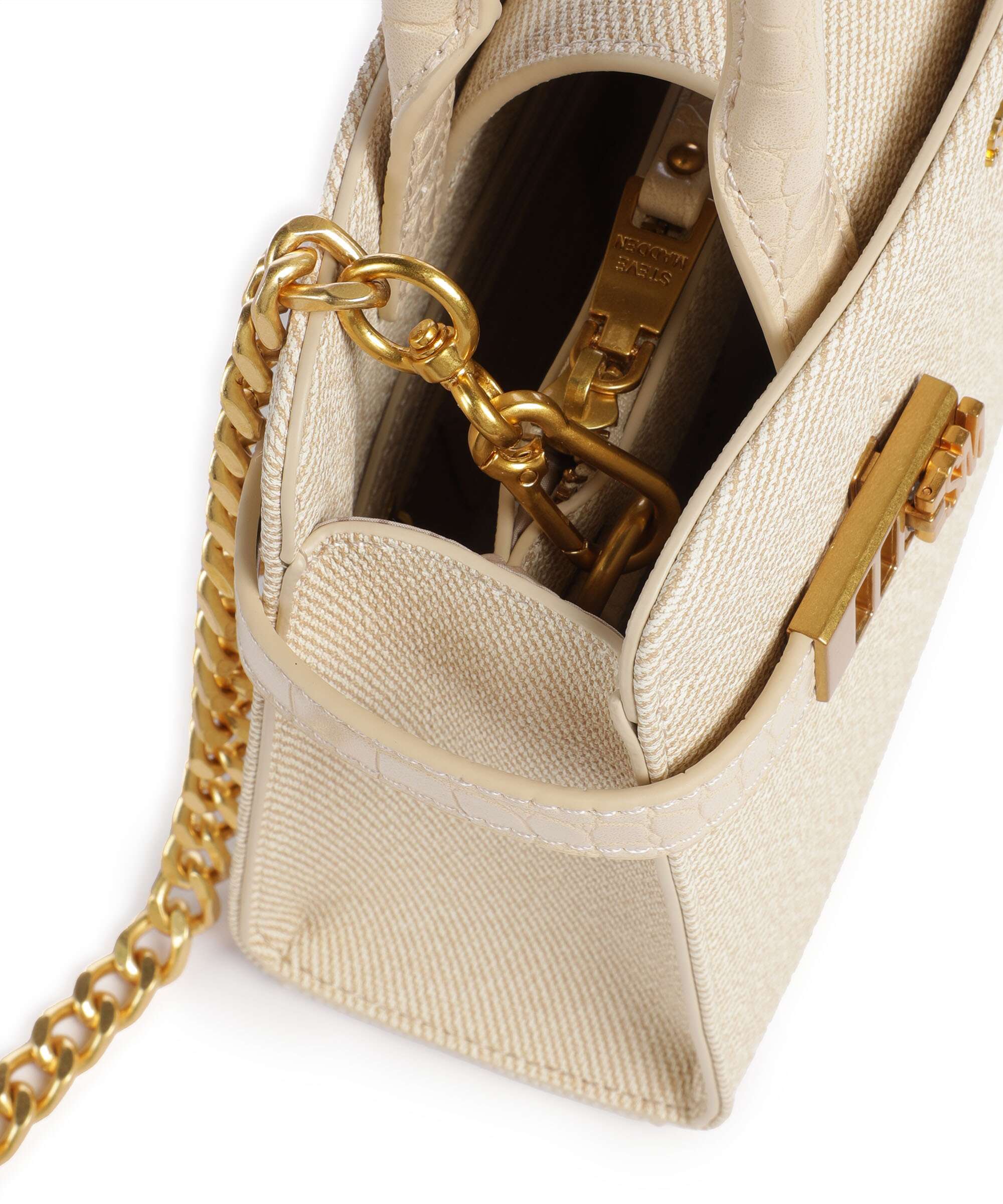 Steve Madden BLINDENY Torebka bone/gold - Image 4