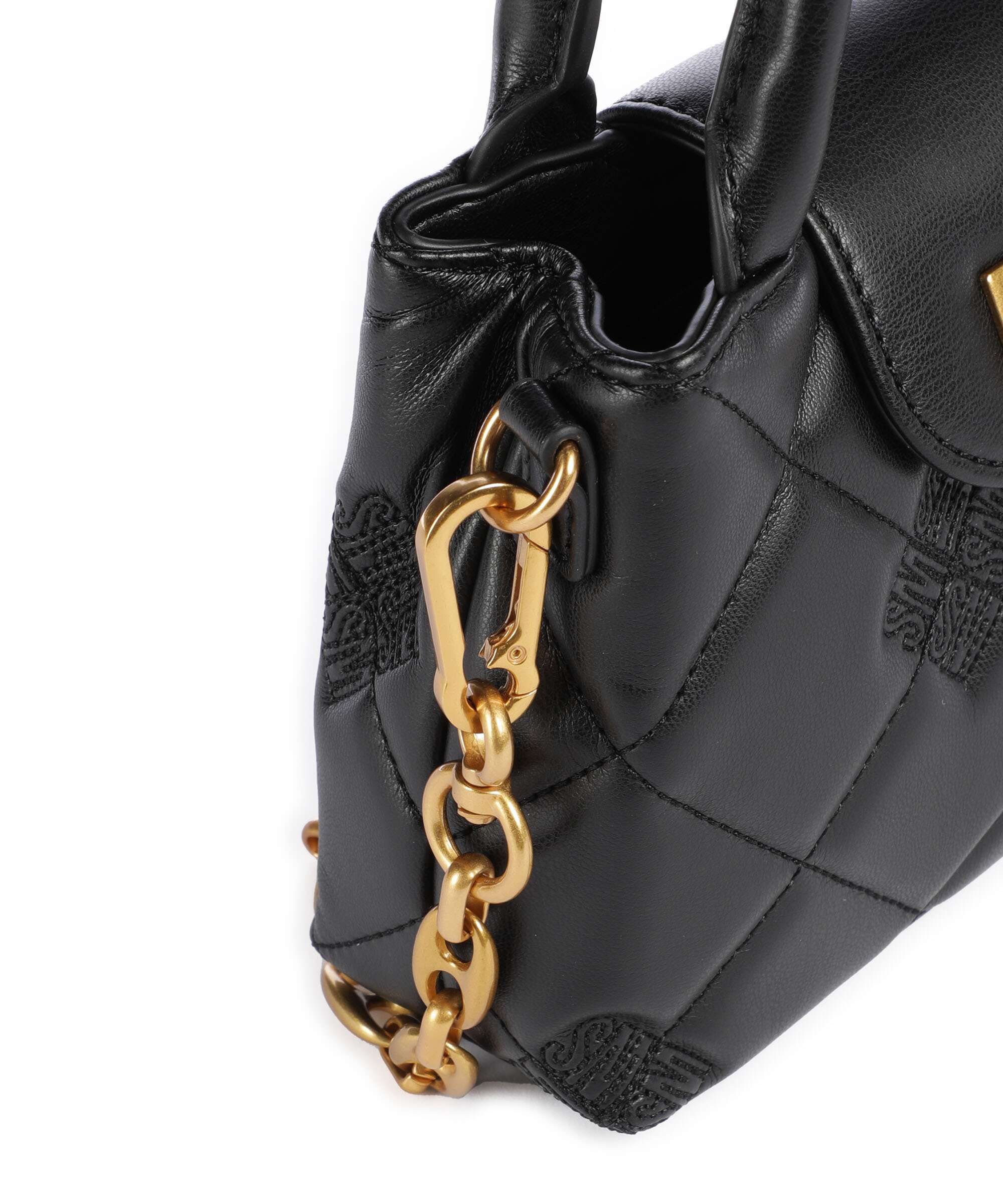 Steve Madden BOSCO Torba przez ramię black/gold - Image 4