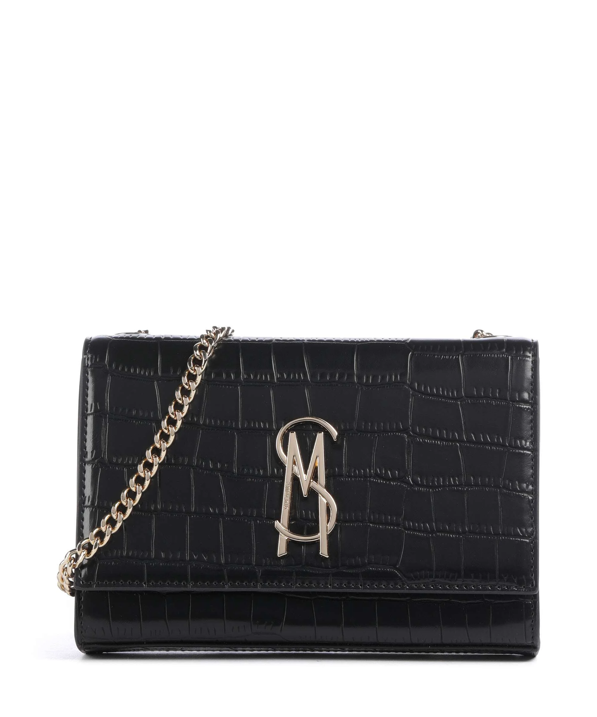 Steve Madden BRAMONIE Torba przez ramię black/gold