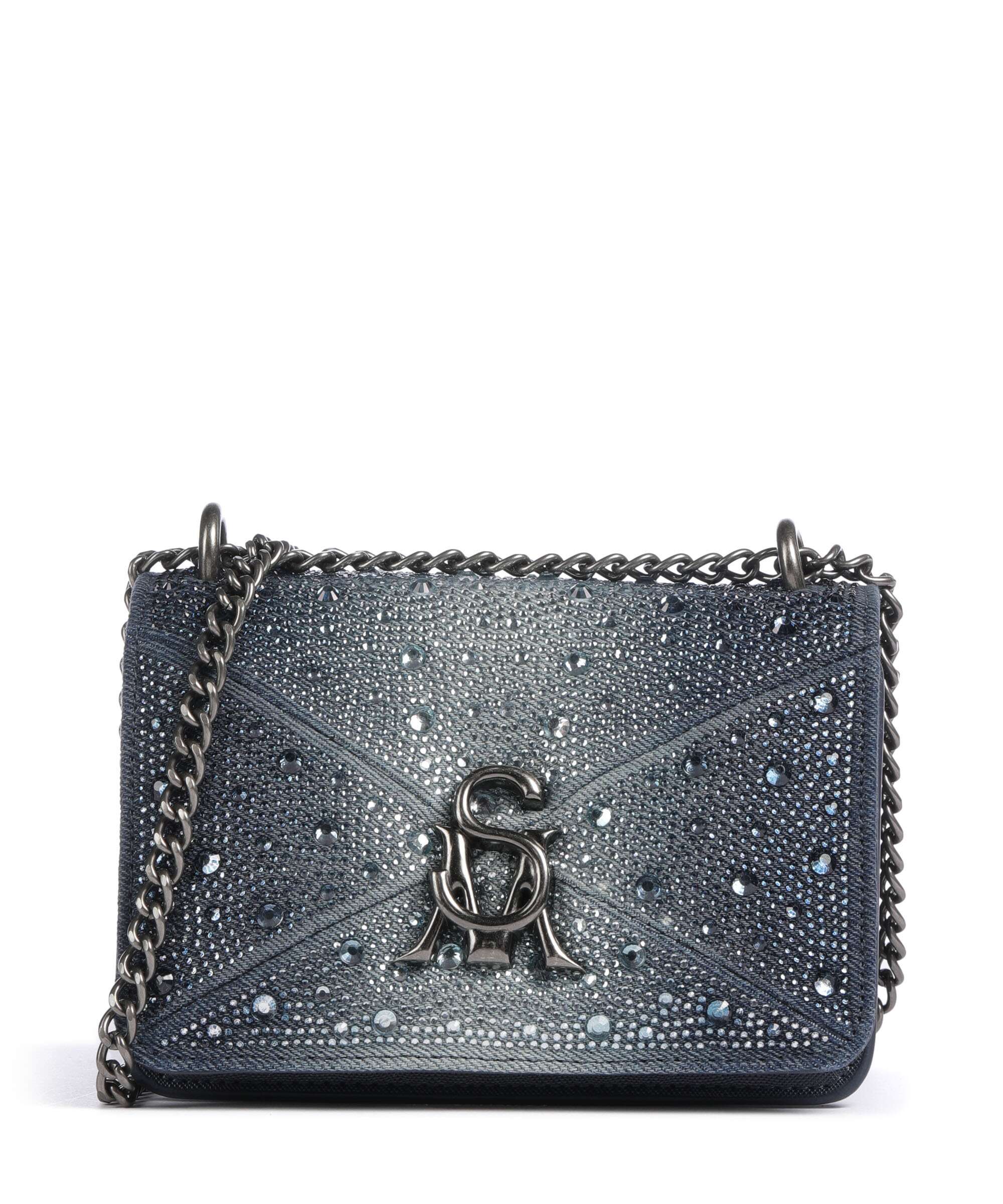 Steve Madden BRONI Torba na ramię blue denim
