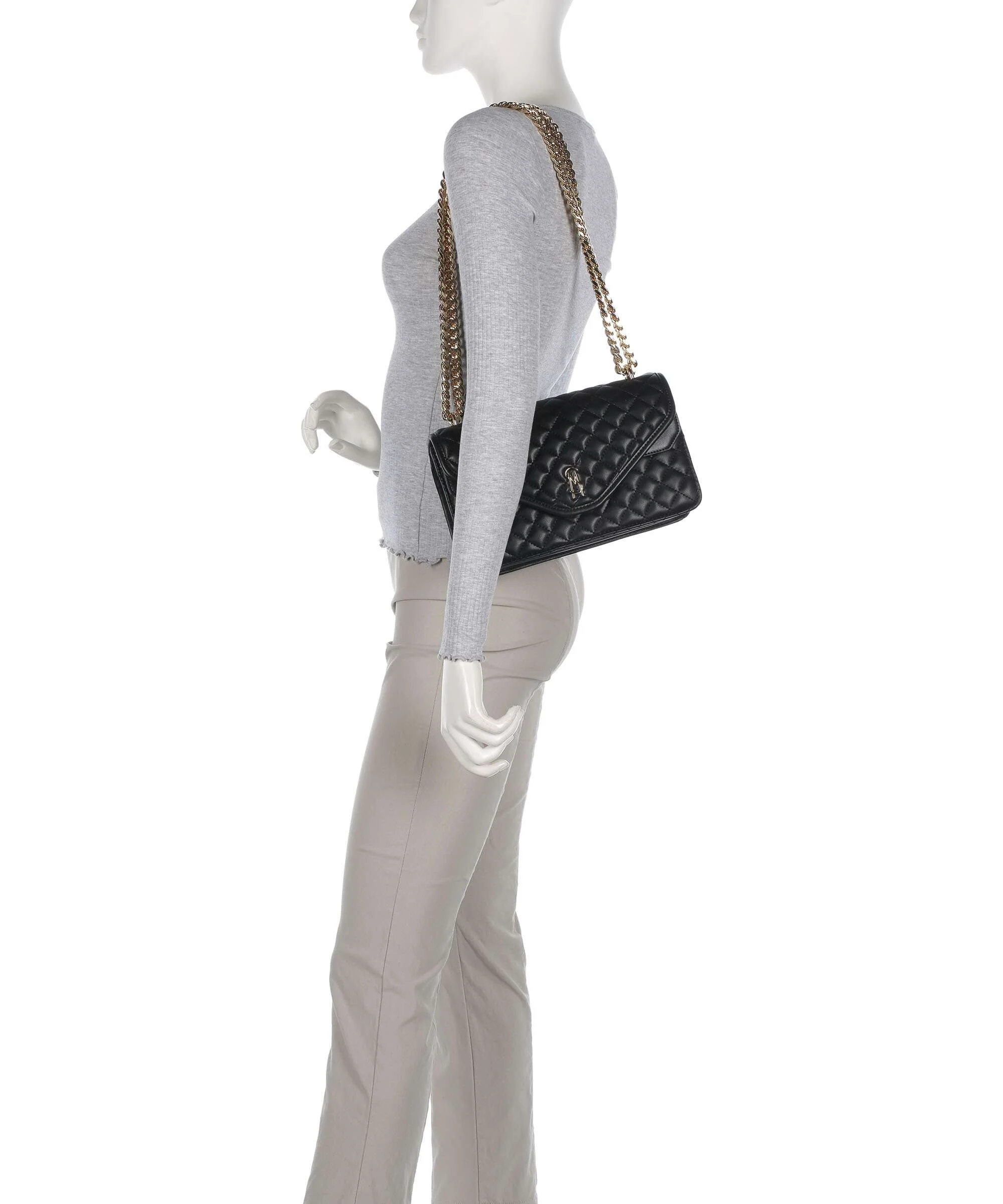 Steve Madden BSENZA Torba na ramię black/gold - Image 3