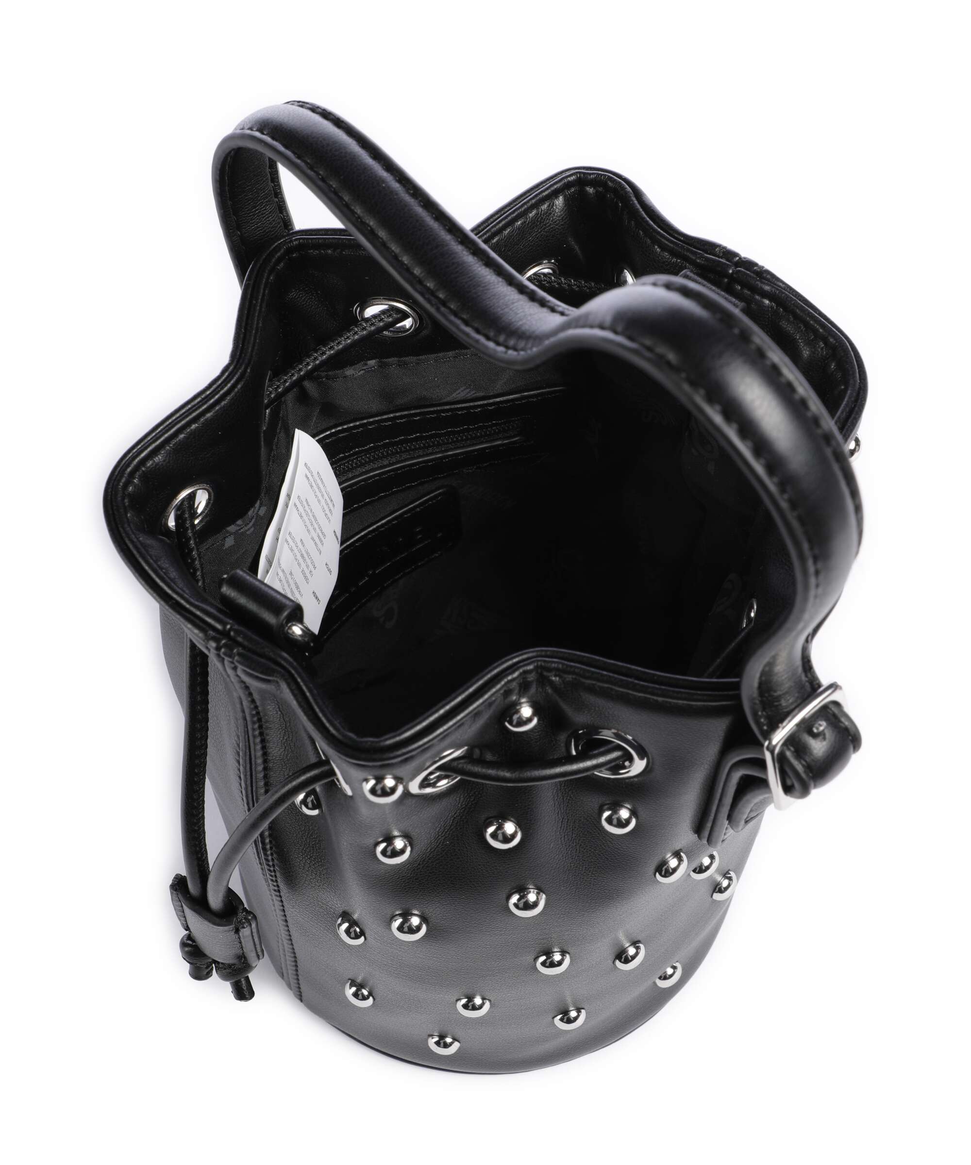 Steve Madden BSUNRAY Torebka worek black/silver - Image 6