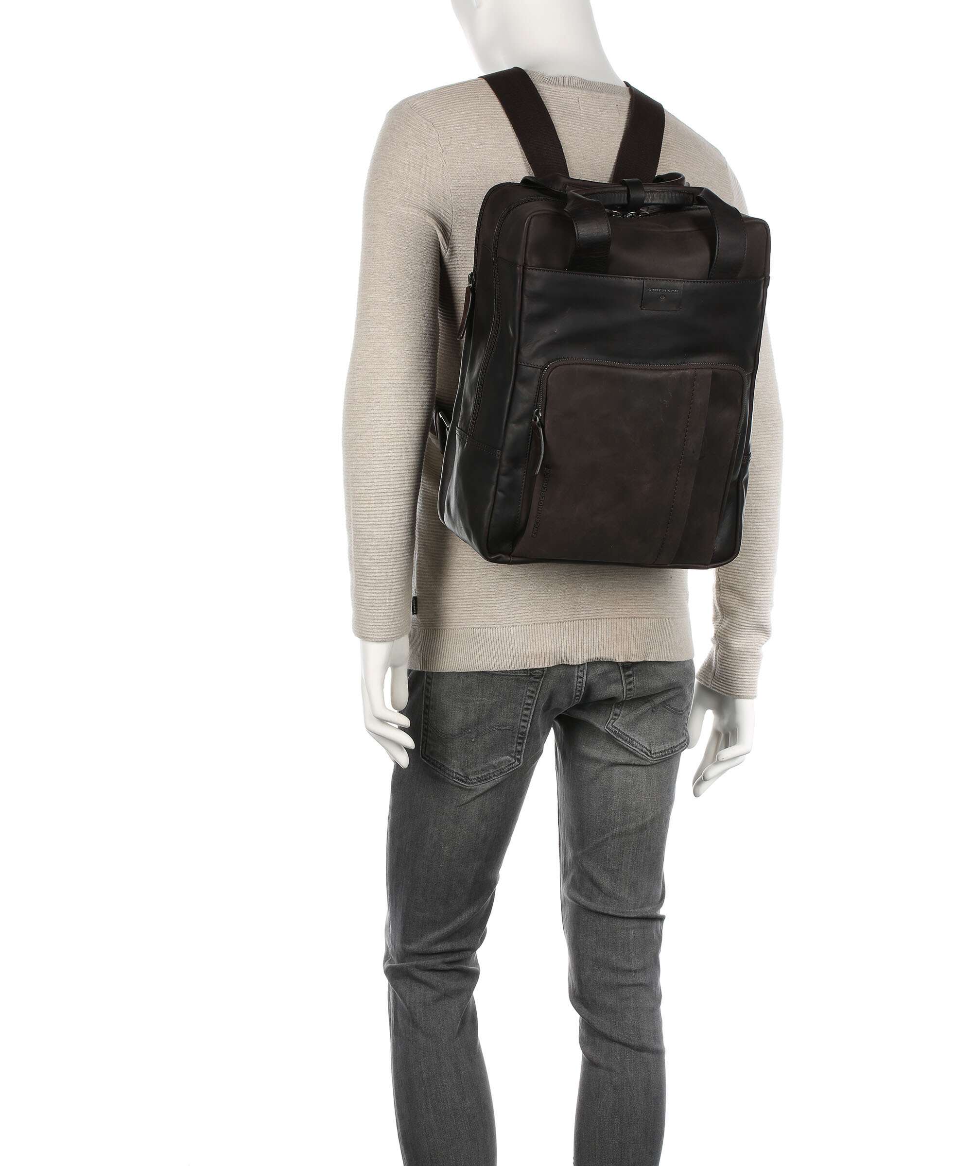 Strellson Brick Lane Plecak dark brown - Image 3
