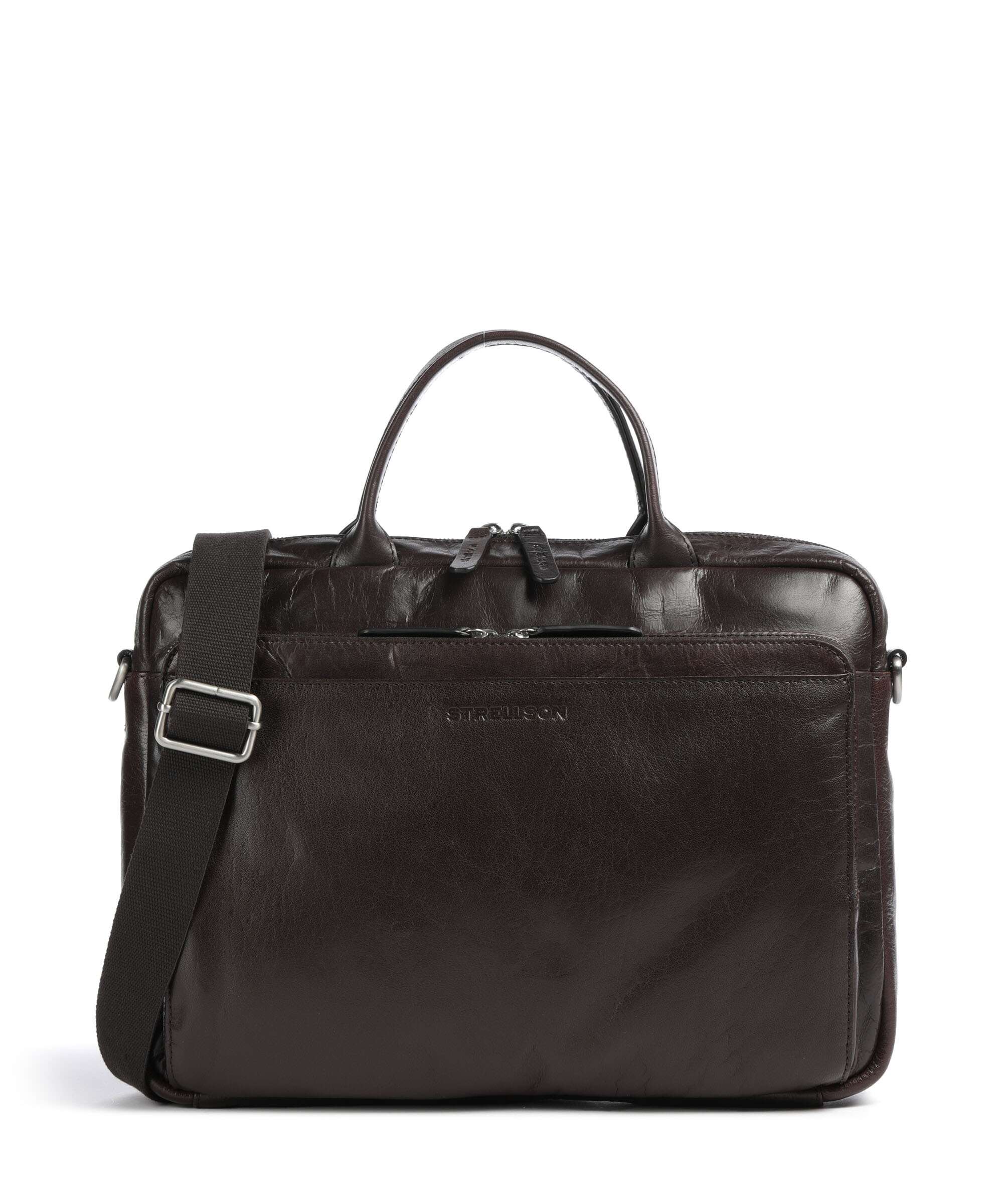 Strellson Kenley Charles Aktówka darkbrown
