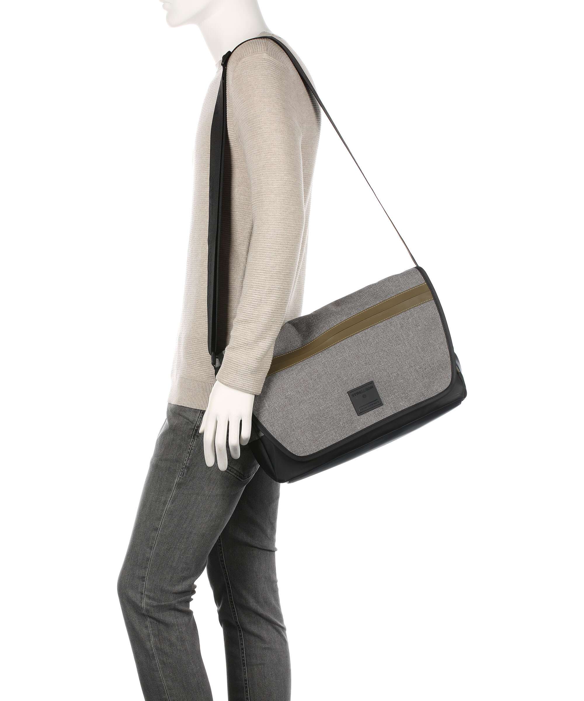 Strellson Northwood 2.0 Aktówka light grey - Image 3