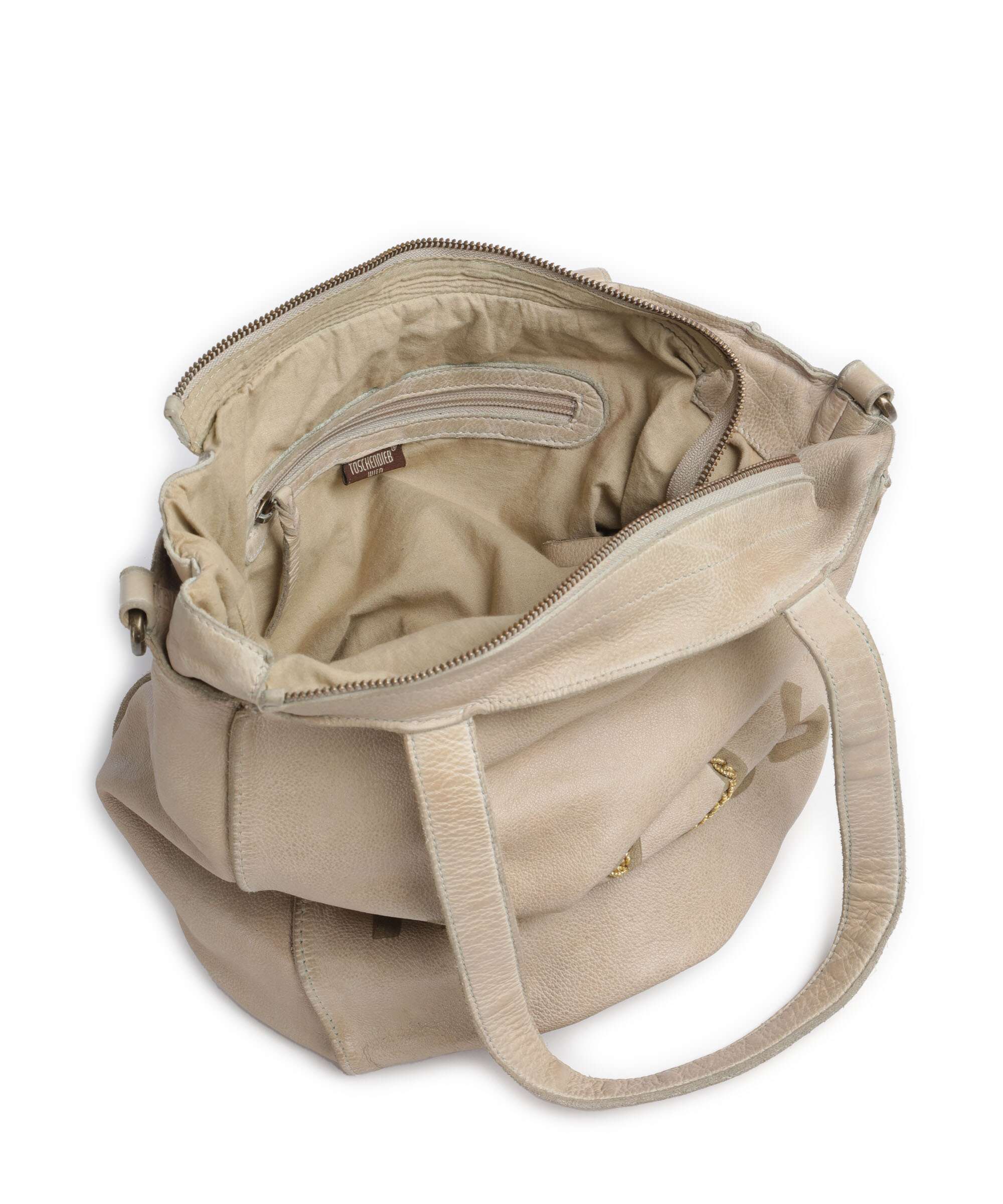 Taschendieb Wien Beethovenplatz 3 Torebka worek cream - Image 5