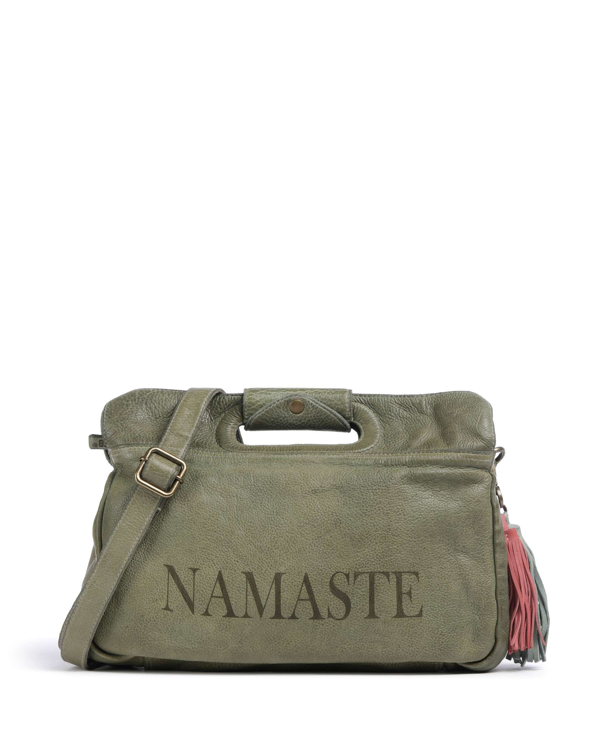 Taschendieb Wien Freundgasse 3 Torba przez ramię green leaf