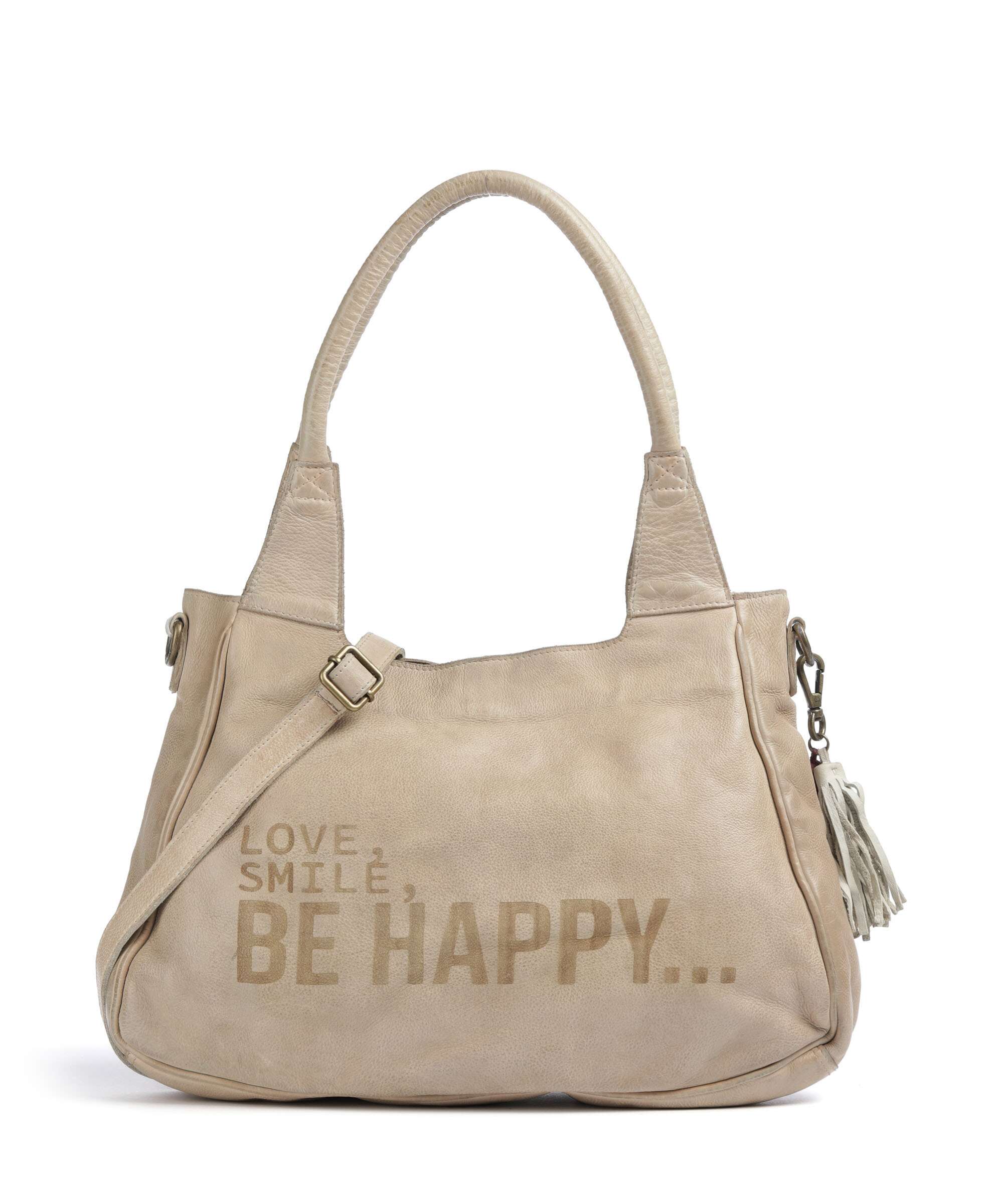 Taschendieb Wien Glücksbrücke 3 Torba na ramię cream