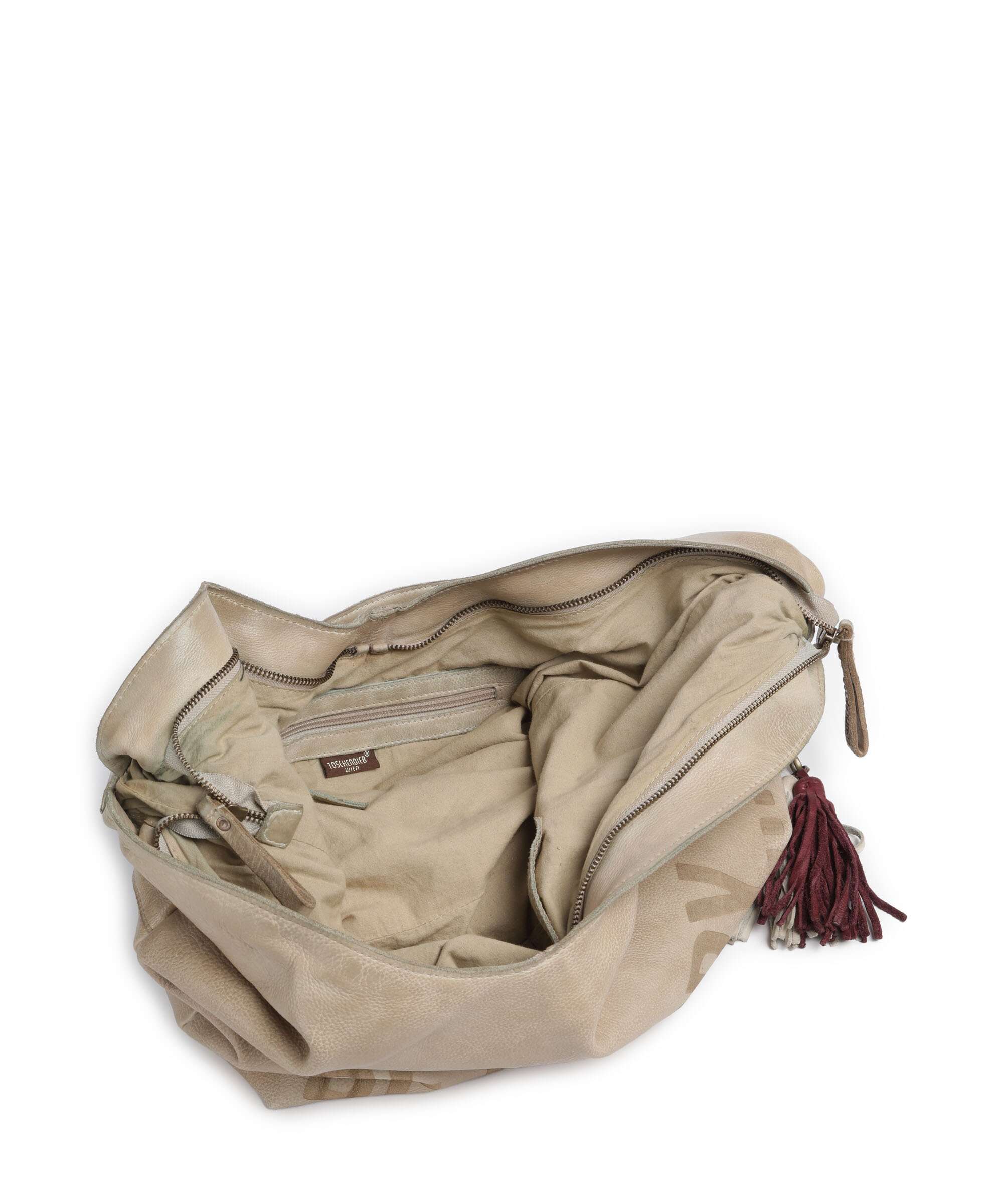Taschendieb Wien Glücksbrücke 4 Torebka worek cream - Image 6