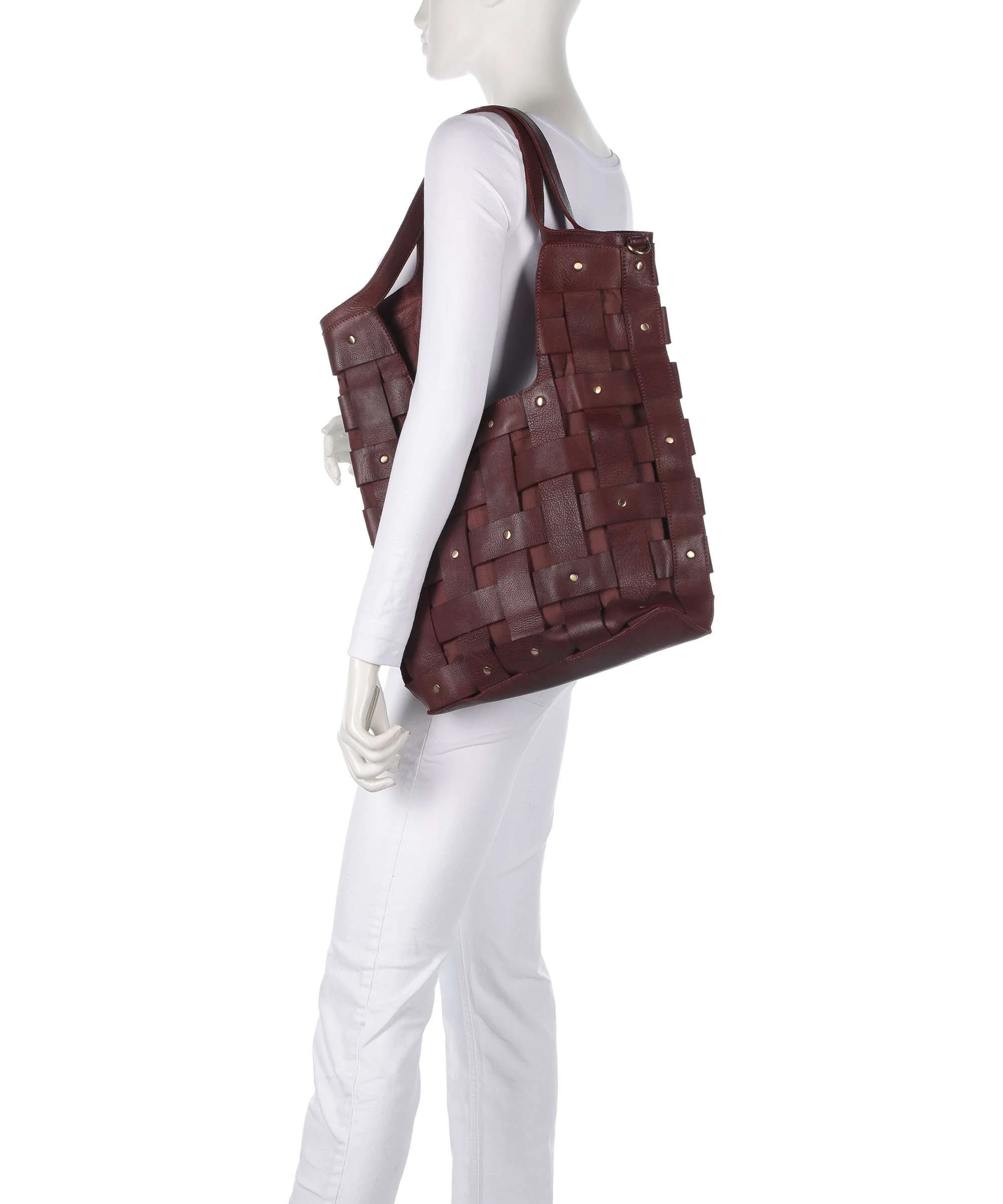 Taschendieb Wien Griesgasse 4 Torba na zakupy brown brandy - Image 3
