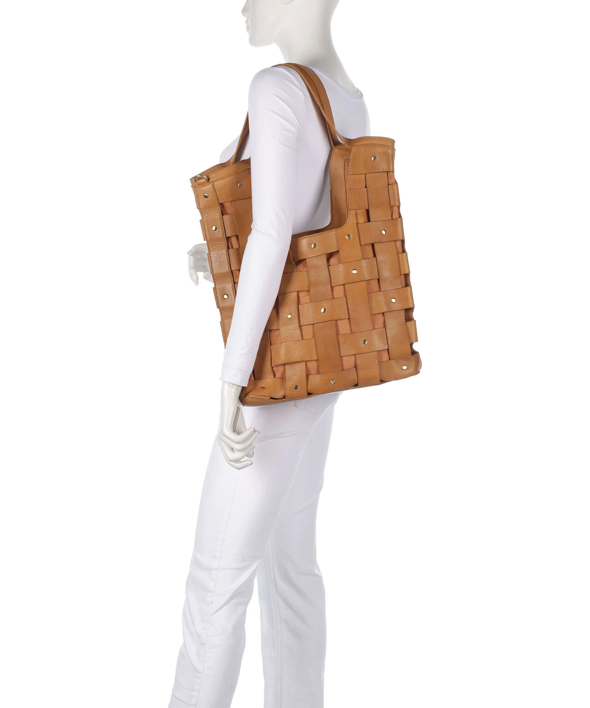 Taschendieb Wien Griesgasse 4 Torba na zakupy camel - Image 3
